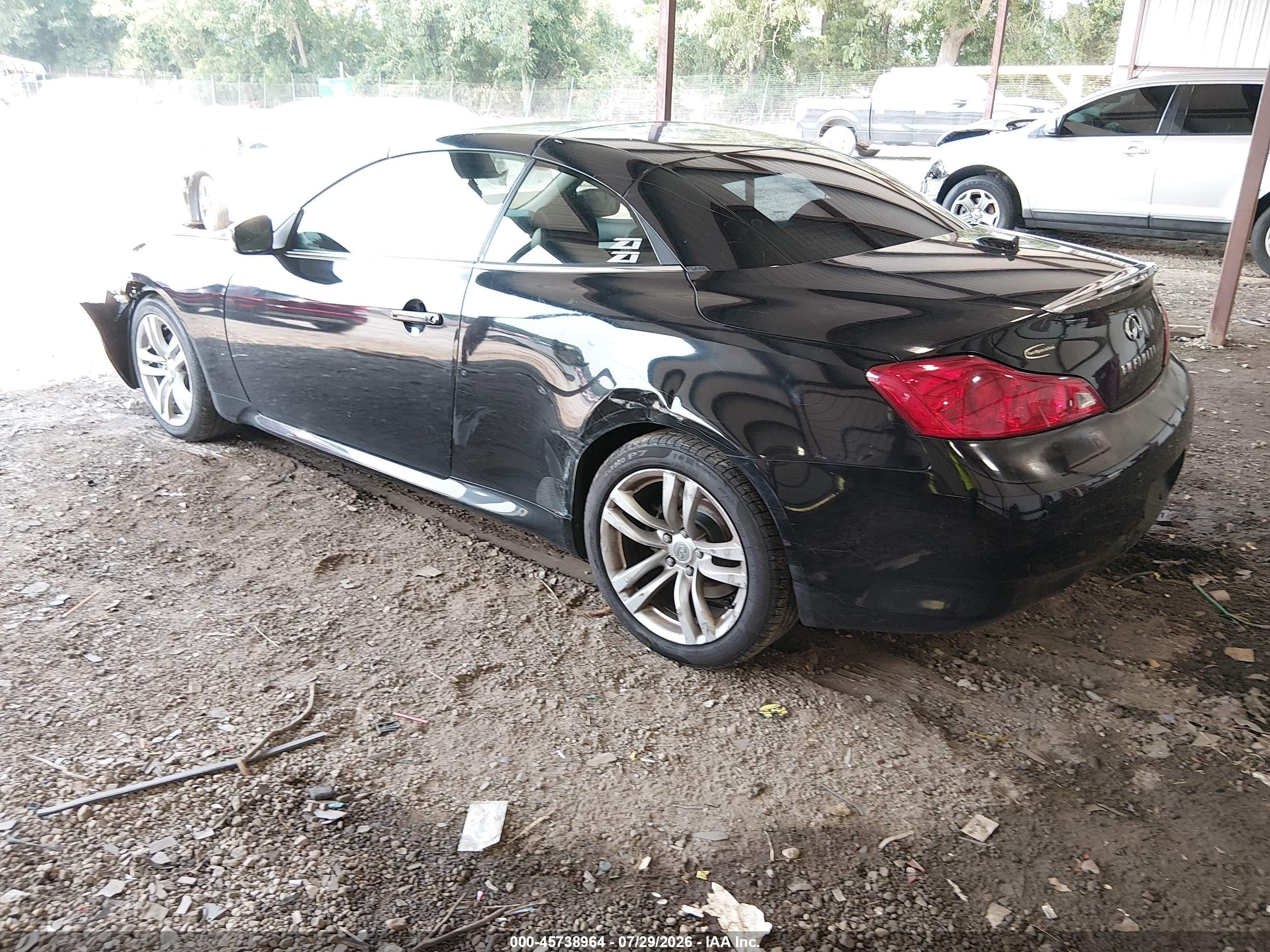 2010 Infiniti G37   Black vin: JN1CV6FE6AM350024