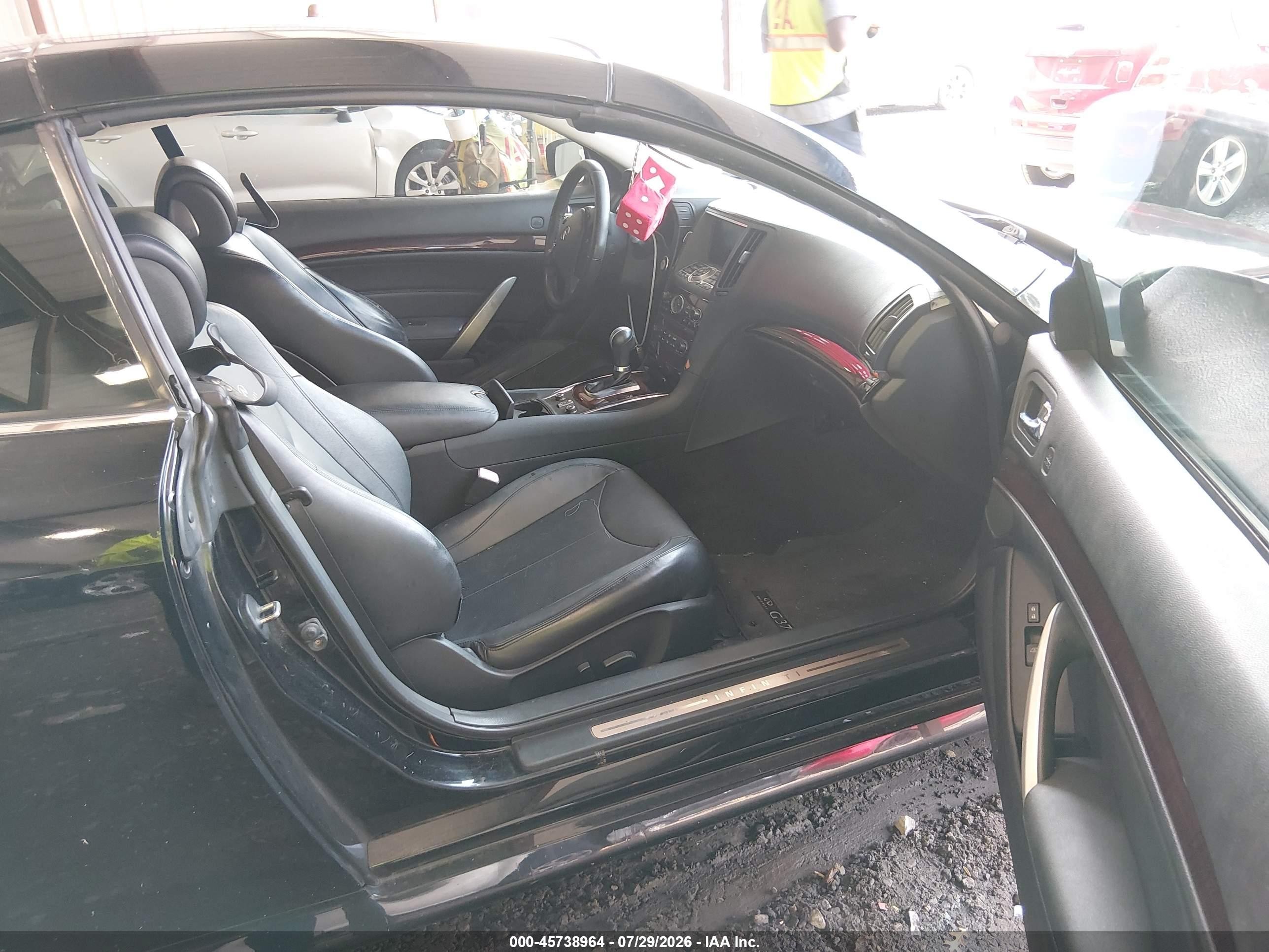 2010 Infiniti G37   Black vin: JN1CV6FE6AM350024