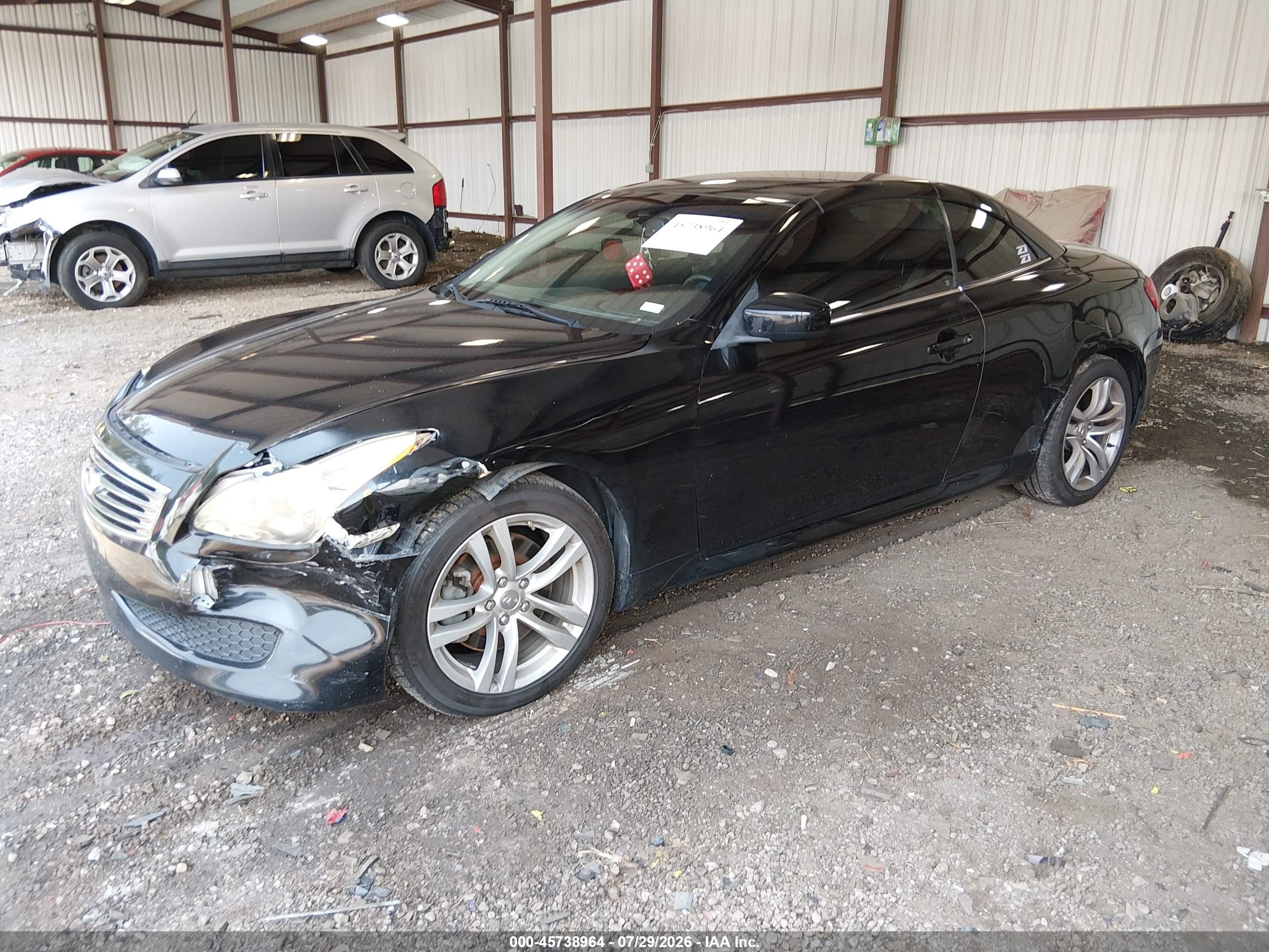 2010 Infiniti G37   Black vin: JN1CV6FE6AM350024