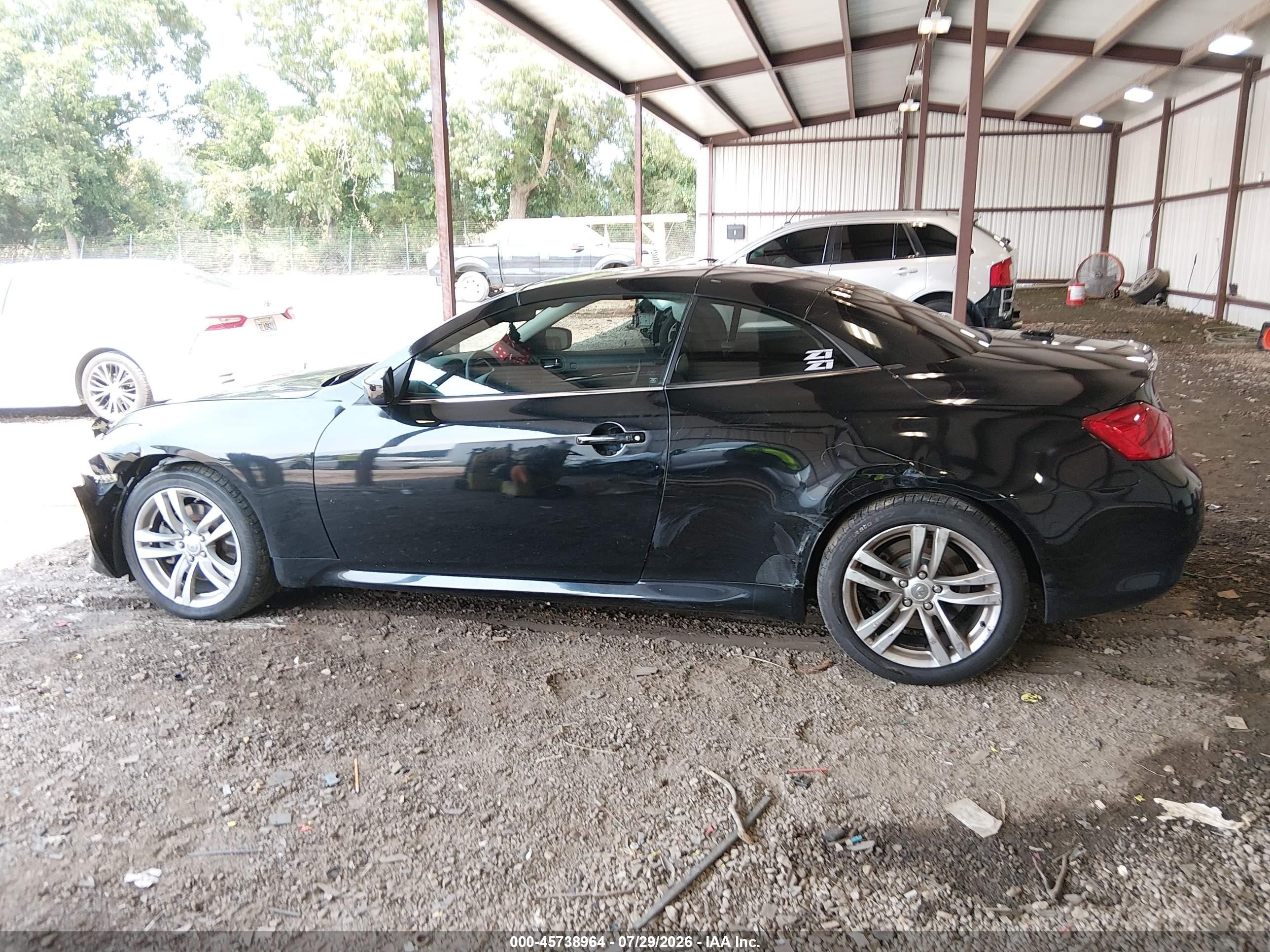 2010 Infiniti G37   Black vin: JN1CV6FE6AM350024
