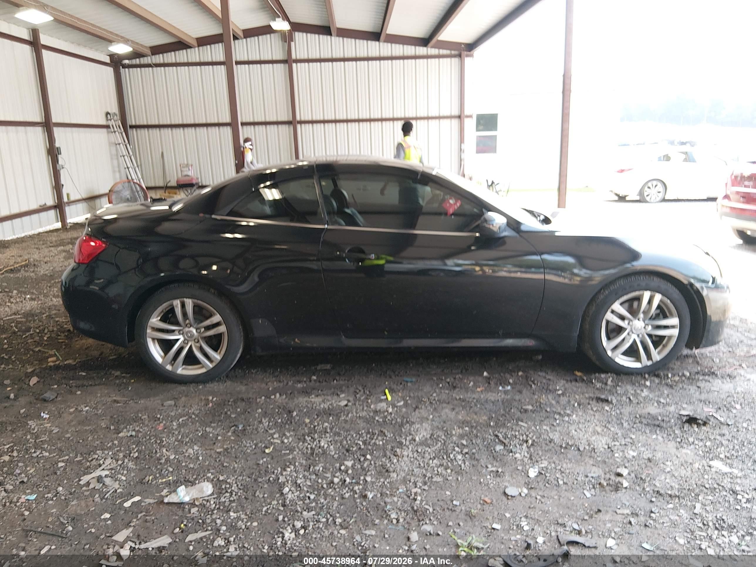 2010 Infiniti G37   Black vin: JN1CV6FE6AM350024