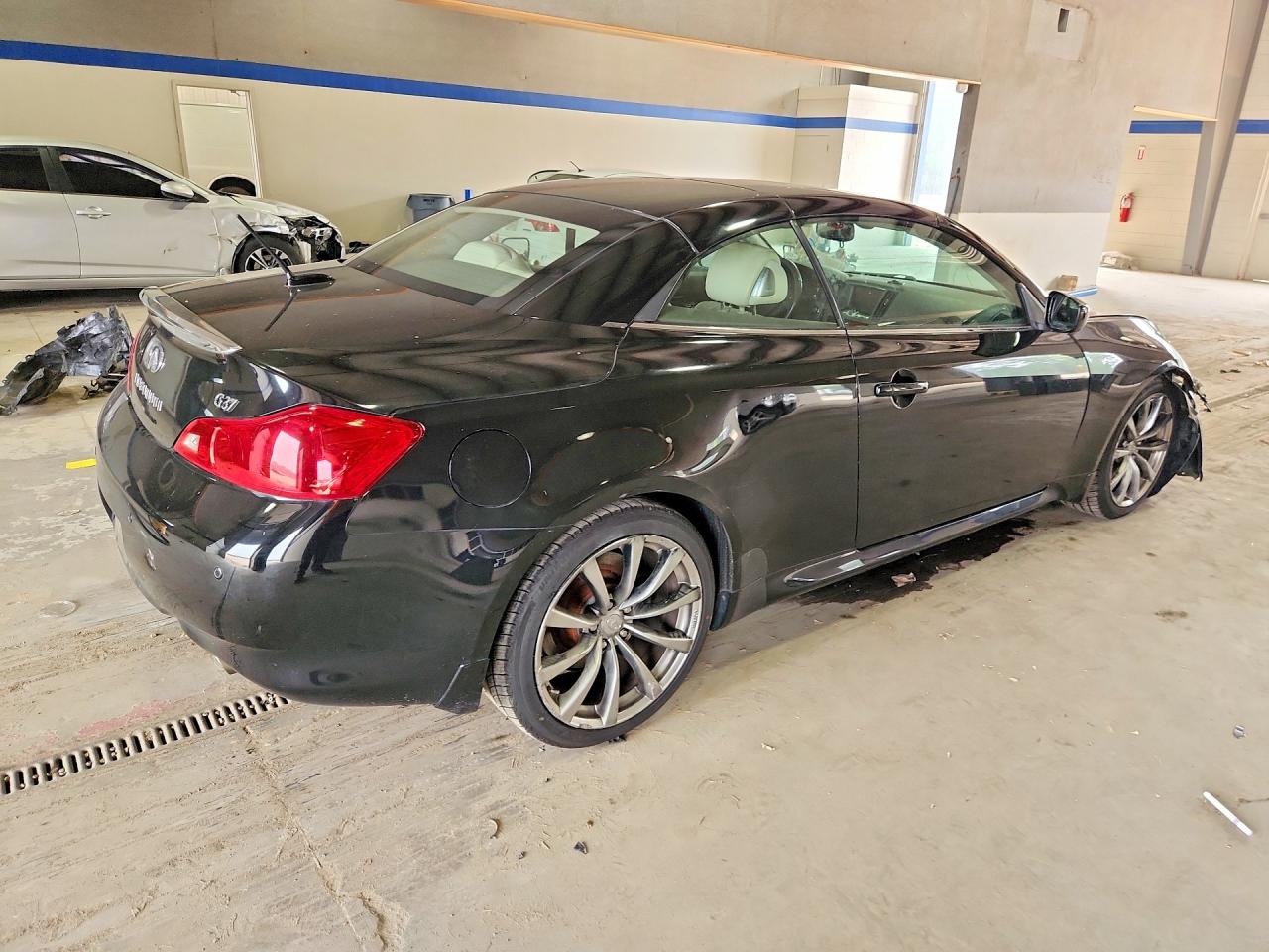 2010 Infiniti G37 Convertible Base Black vin: JN1CV6FE6AM354123