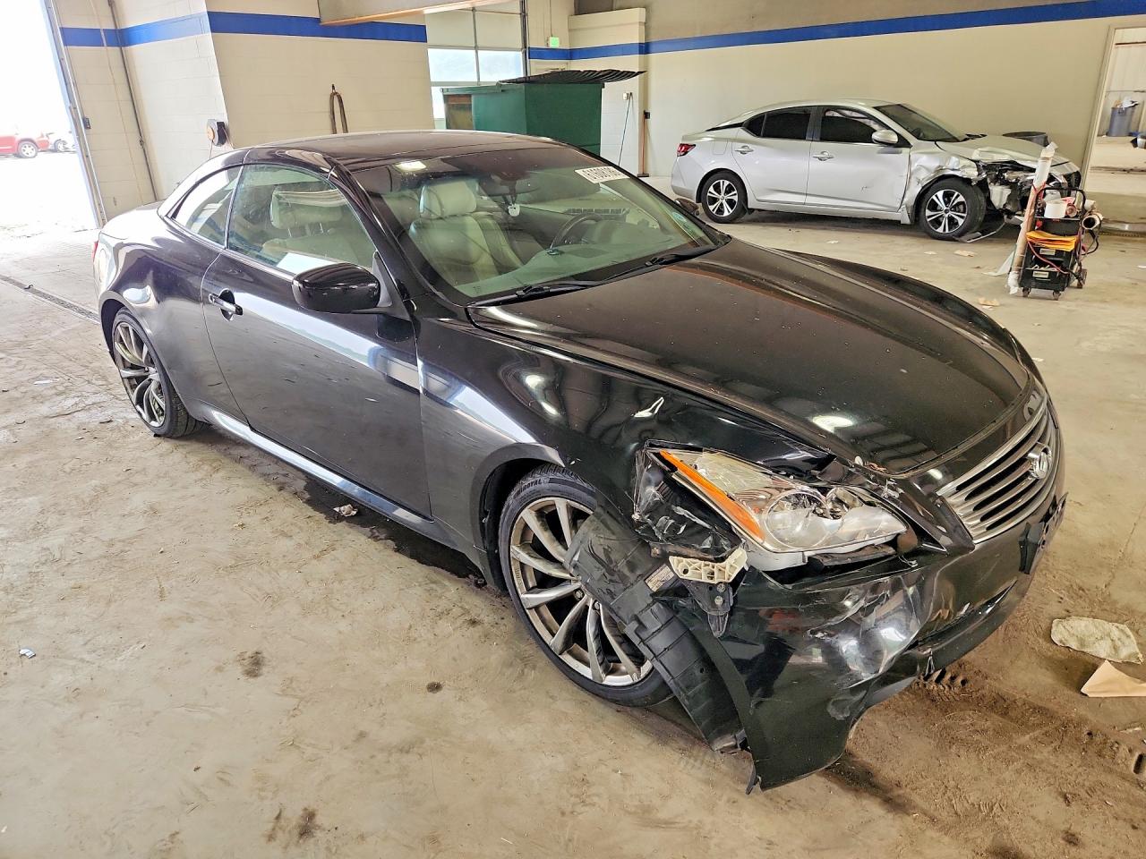 2010 Infiniti G37 Convertible Base Black vin: JN1CV6FE6AM354123