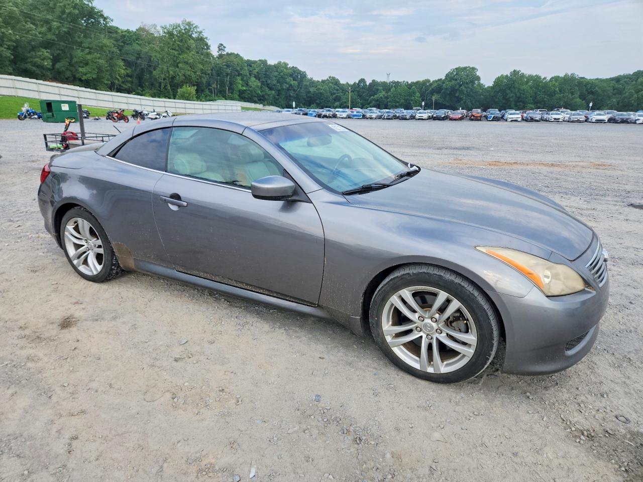 2010 Infiniti G37 Convertible Base Gray vin: JN1CV6FE6AM354798