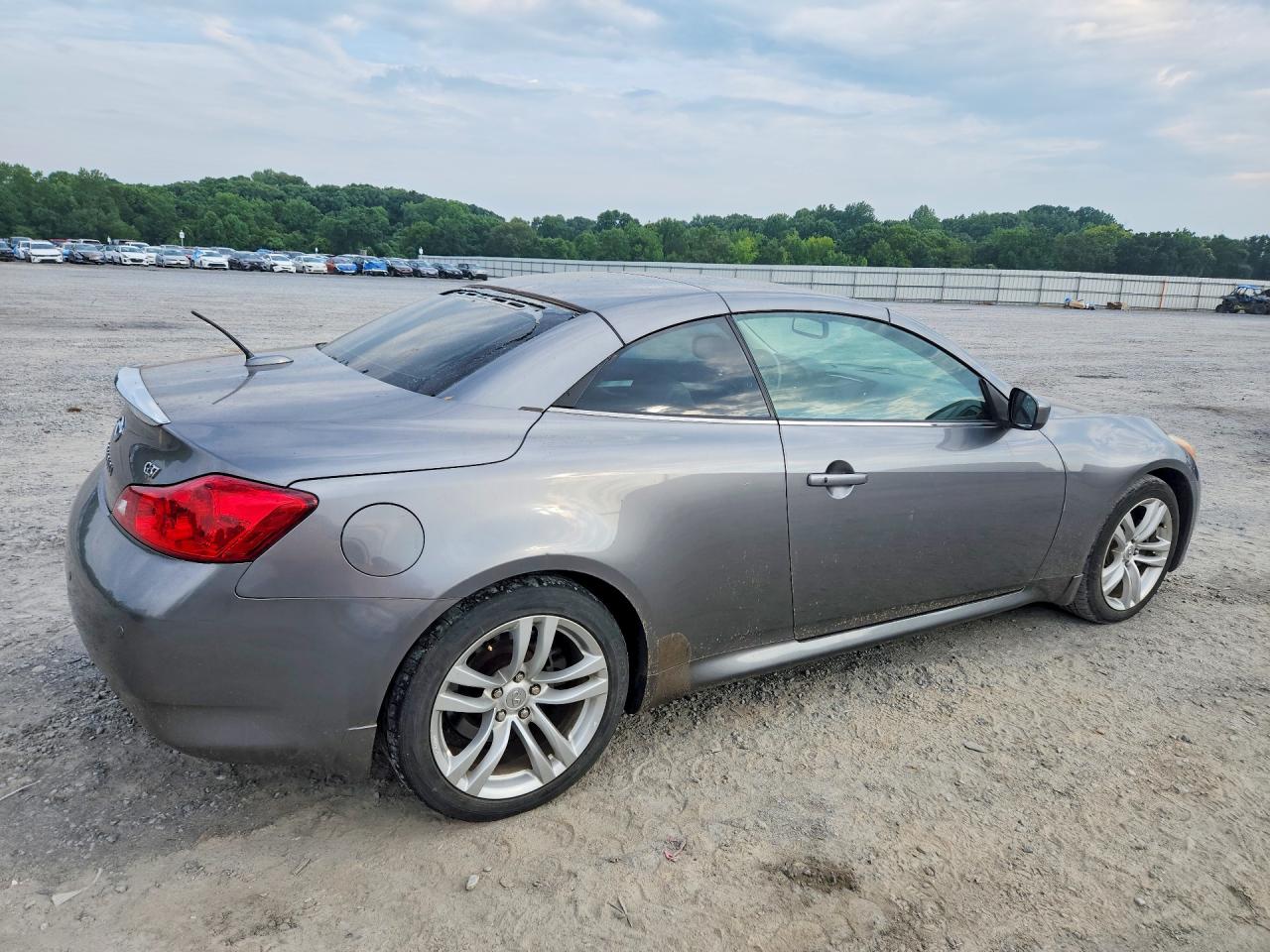 2010 Infiniti G37 Convertible Base Gray vin: JN1CV6FE6AM354798