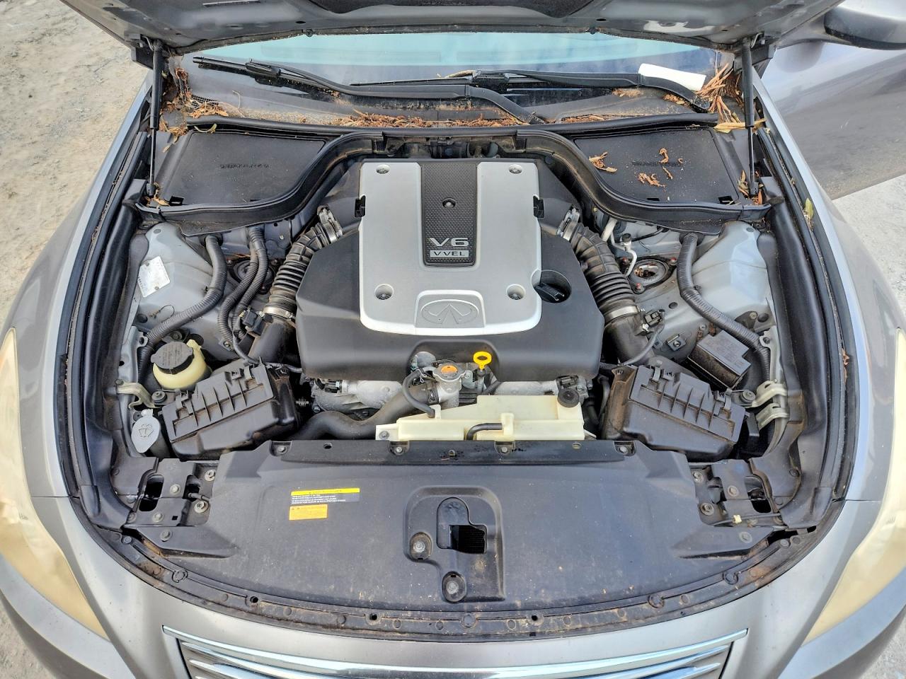 2010 Infiniti G37 Convertible Base Gray vin: JN1CV6FE6AM354798