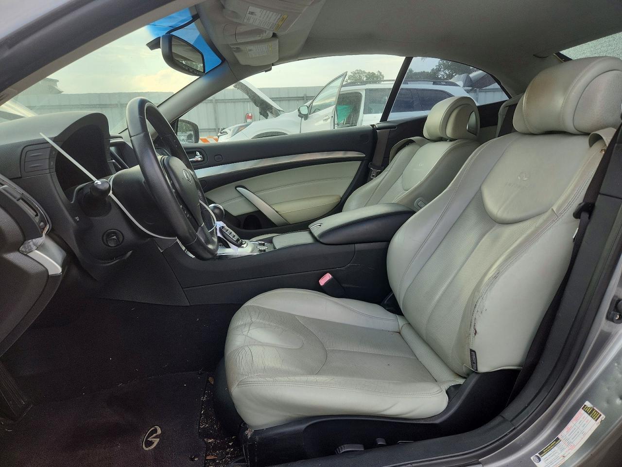 2010 Infiniti G37 Convertible Base Gray vin: JN1CV6FE6AM354798