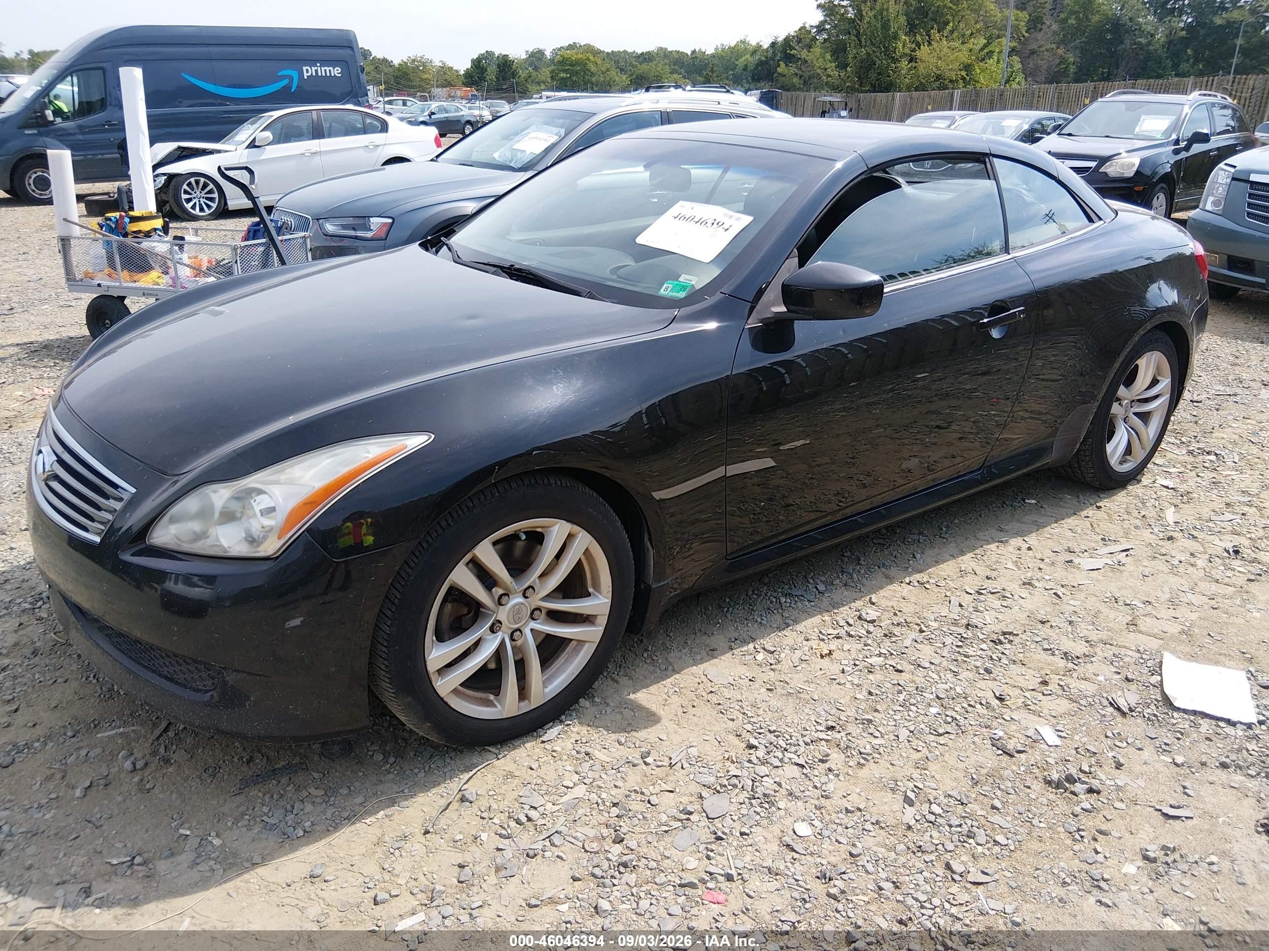 2010 Infiniti G37   Black vin: JN1CV6FE6AM354896