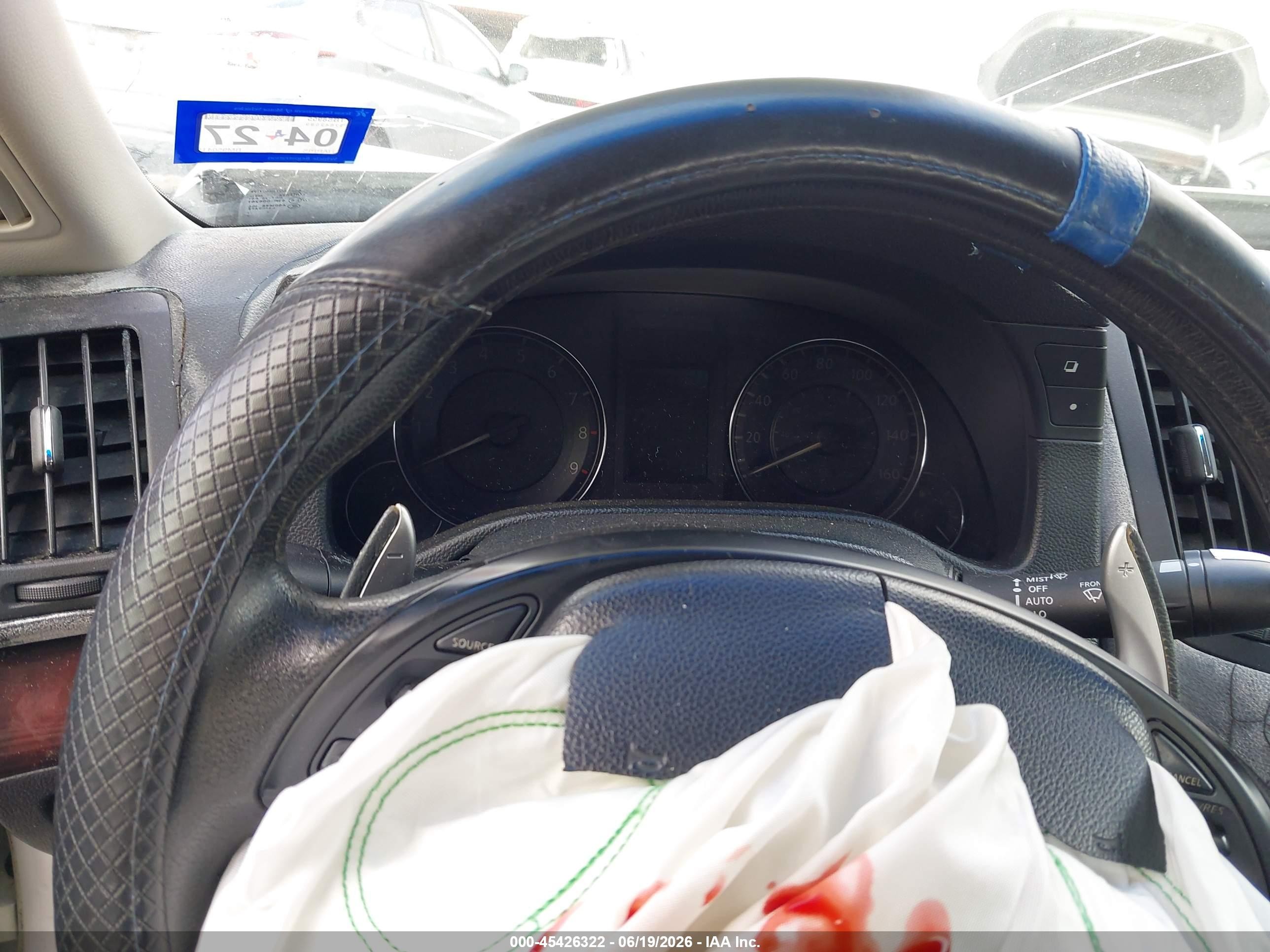 2011 Infiniti G37 White vin: JN1CV6FE6BM950415