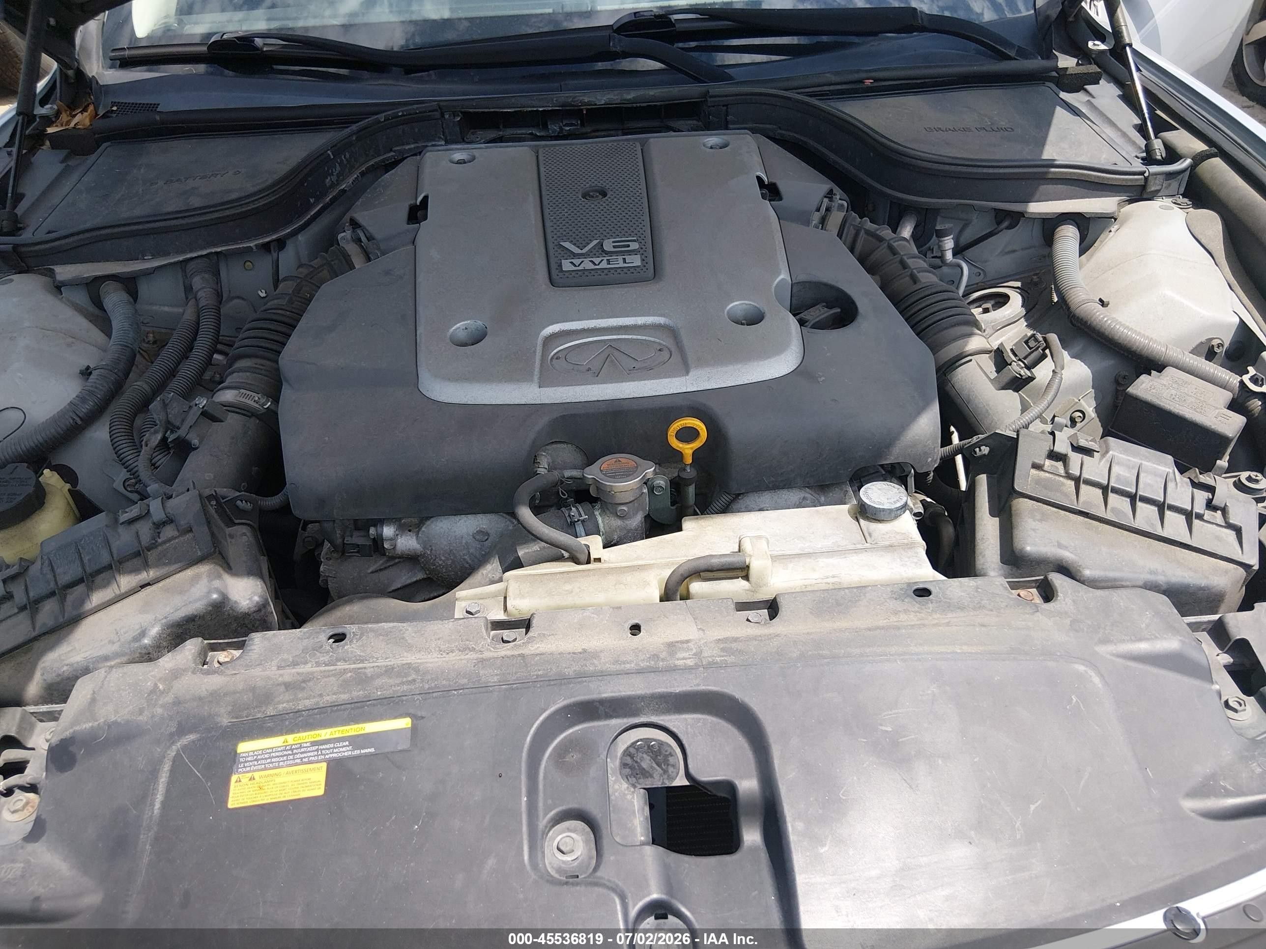2012 Infiniti G37   Silver vin: JN1CV6FE6CM200840