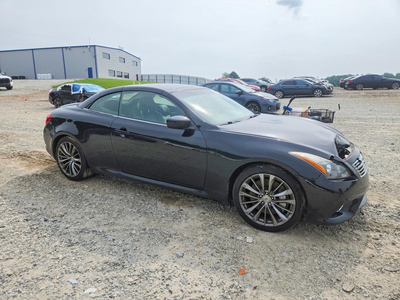 2012 Infiniti G37 Convertible Base Black vin: JN1CV6FE6CM203379