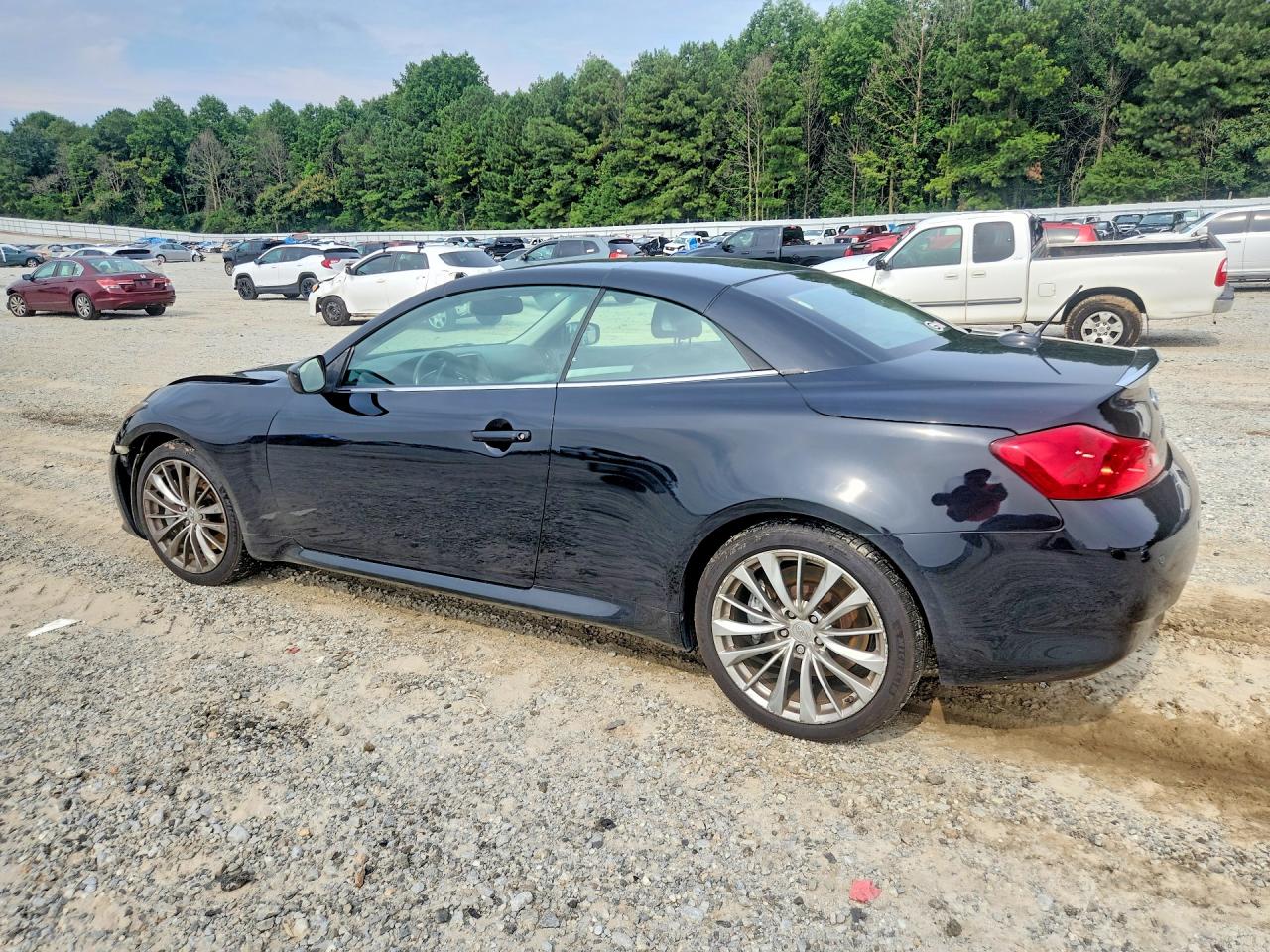 2012 Infiniti G37 Convertible Base Black vin: JN1CV6FE6CM203379