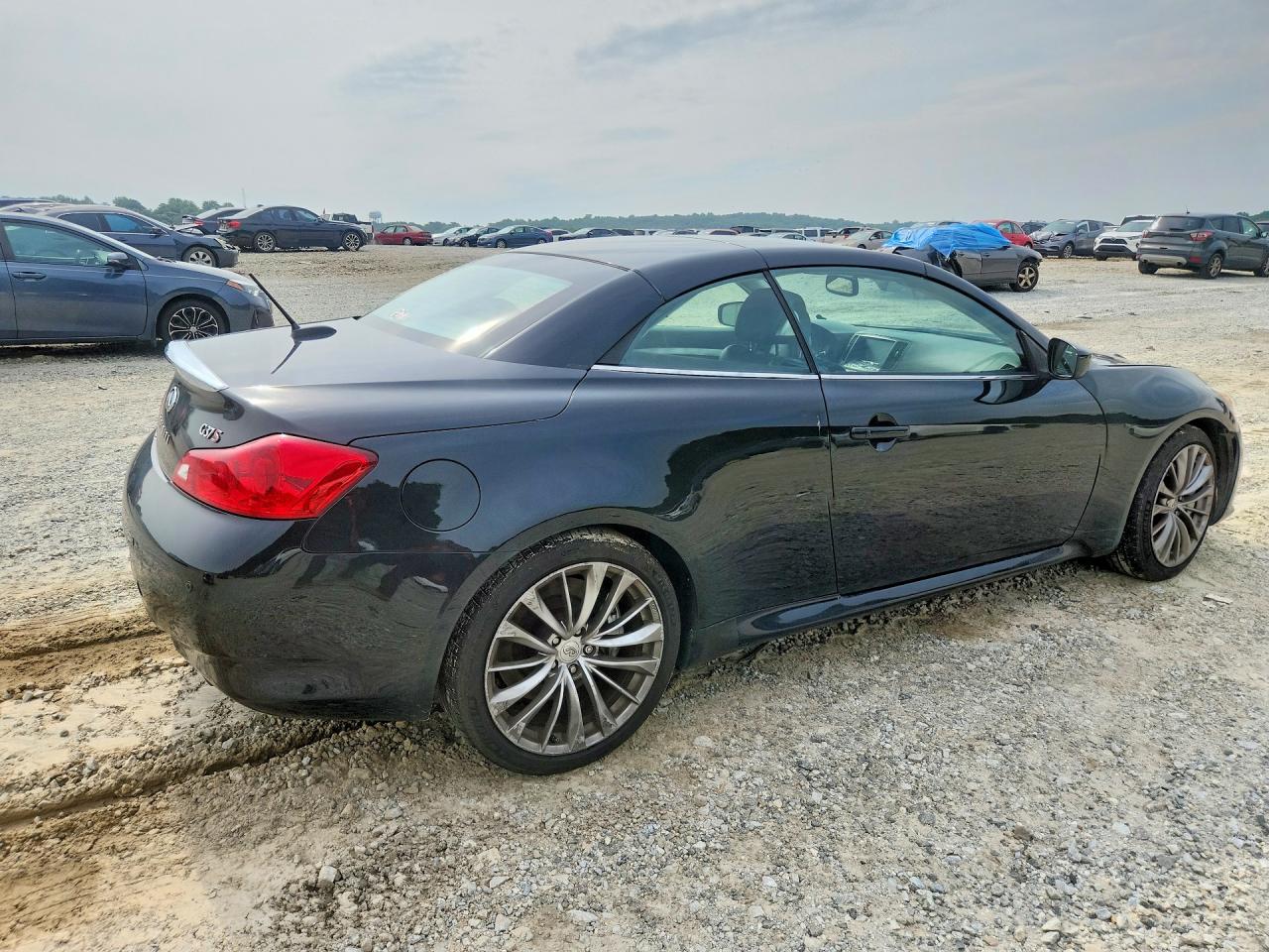 2012 Infiniti G37 Convertible Base Black vin: JN1CV6FE6CM203379