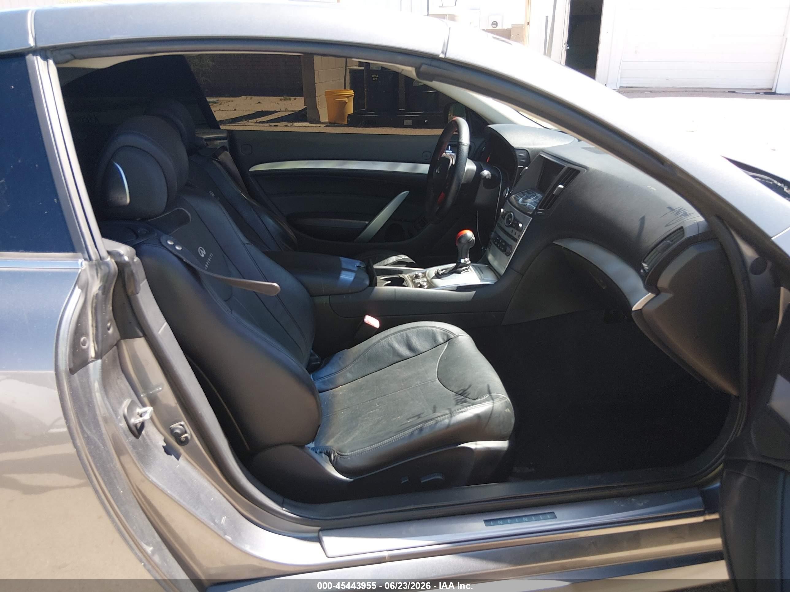 2013 Infiniti G37   Gray vin: JN1CV6FE6DM770340