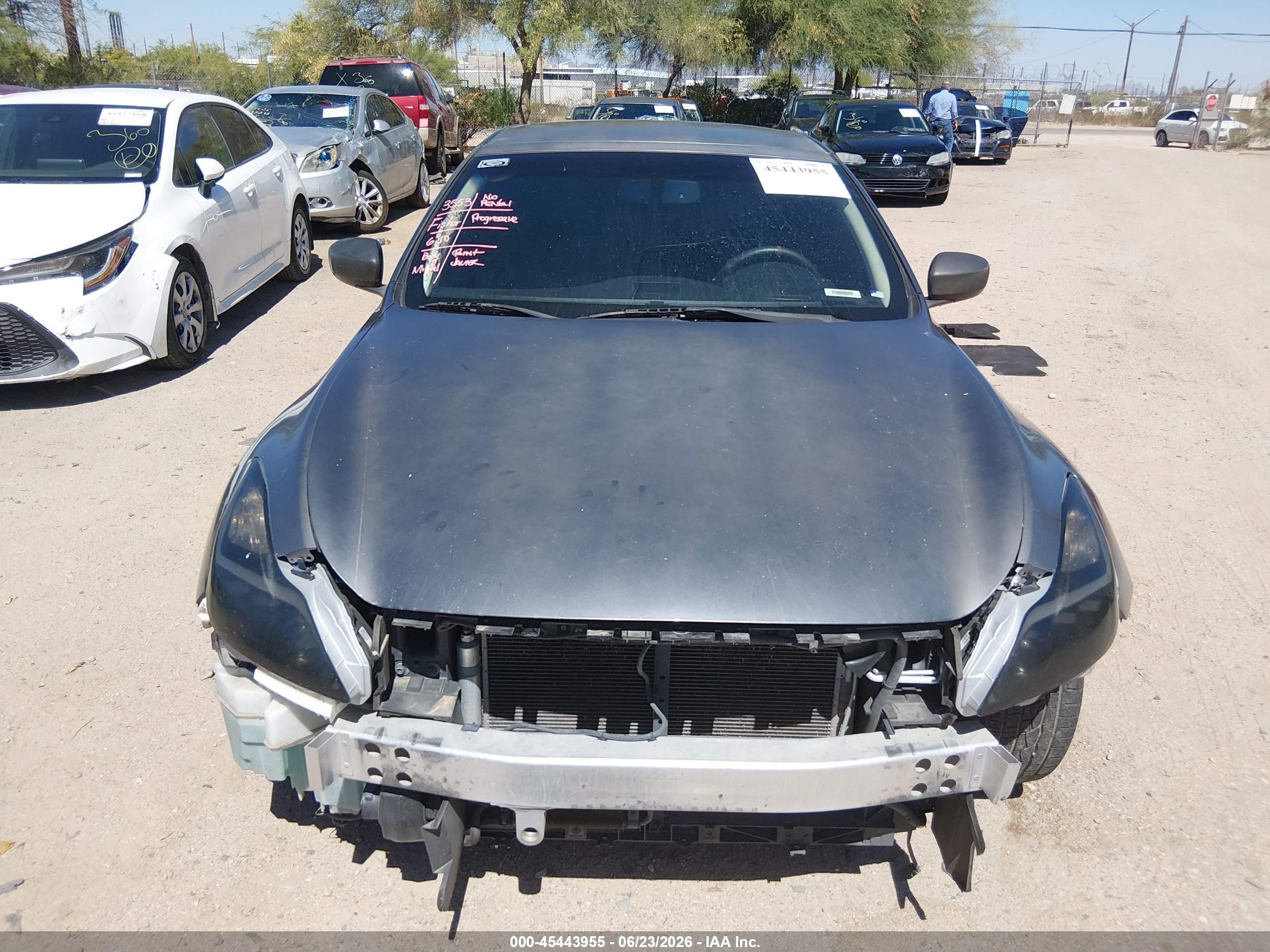 2013 Infiniti G37   Gray vin: JN1CV6FE6DM770340