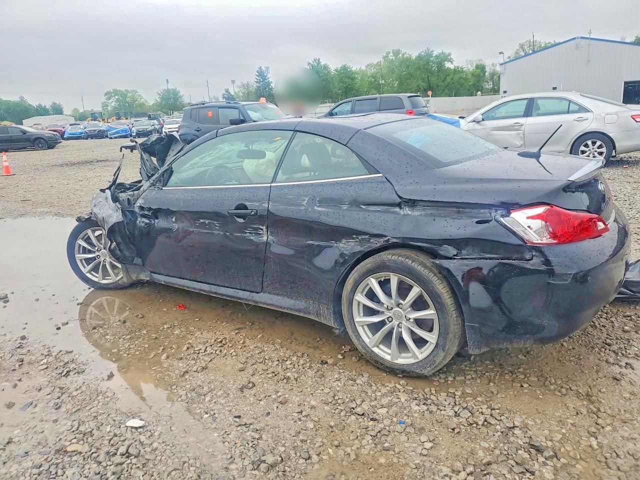 2013 Infiniti G37 Convertible Base Black vin: JN1CV6FE6DM772640