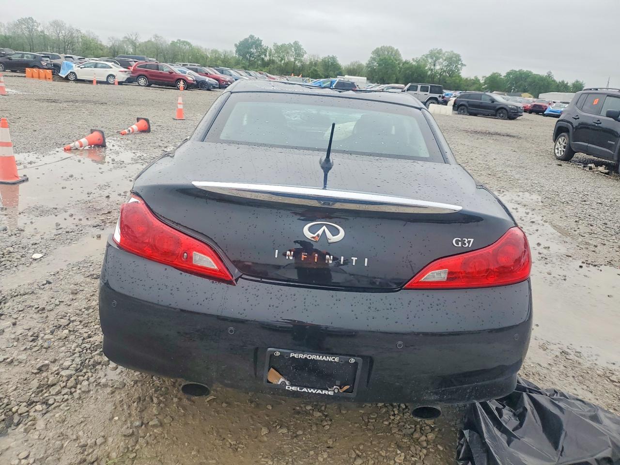 2013 Infiniti G37 Convertible Base Black vin: JN1CV6FE6DM772640