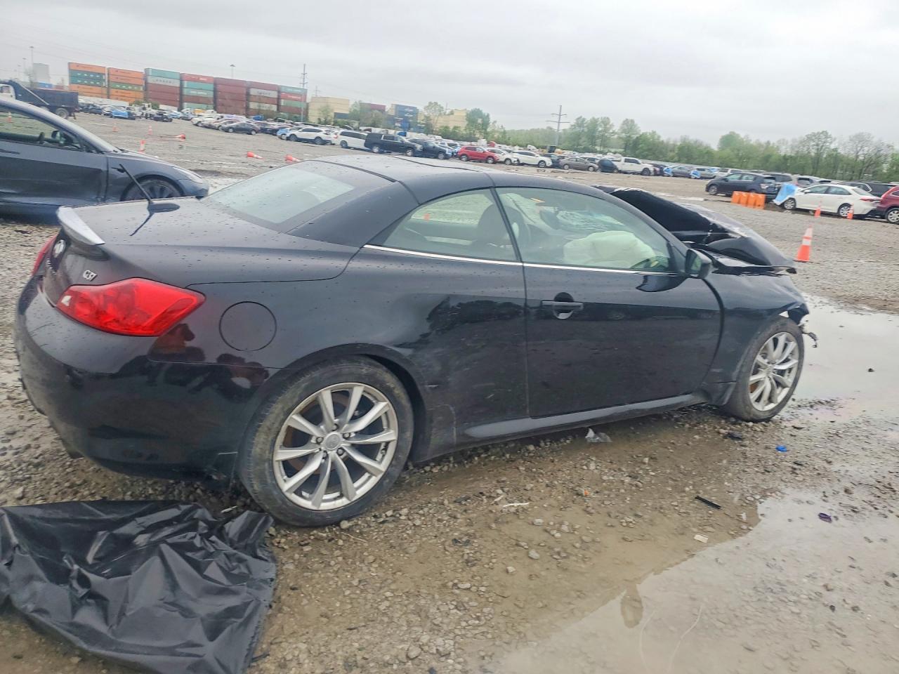 2013 Infiniti G37 Convertible Base Black vin: JN1CV6FE6DM772640