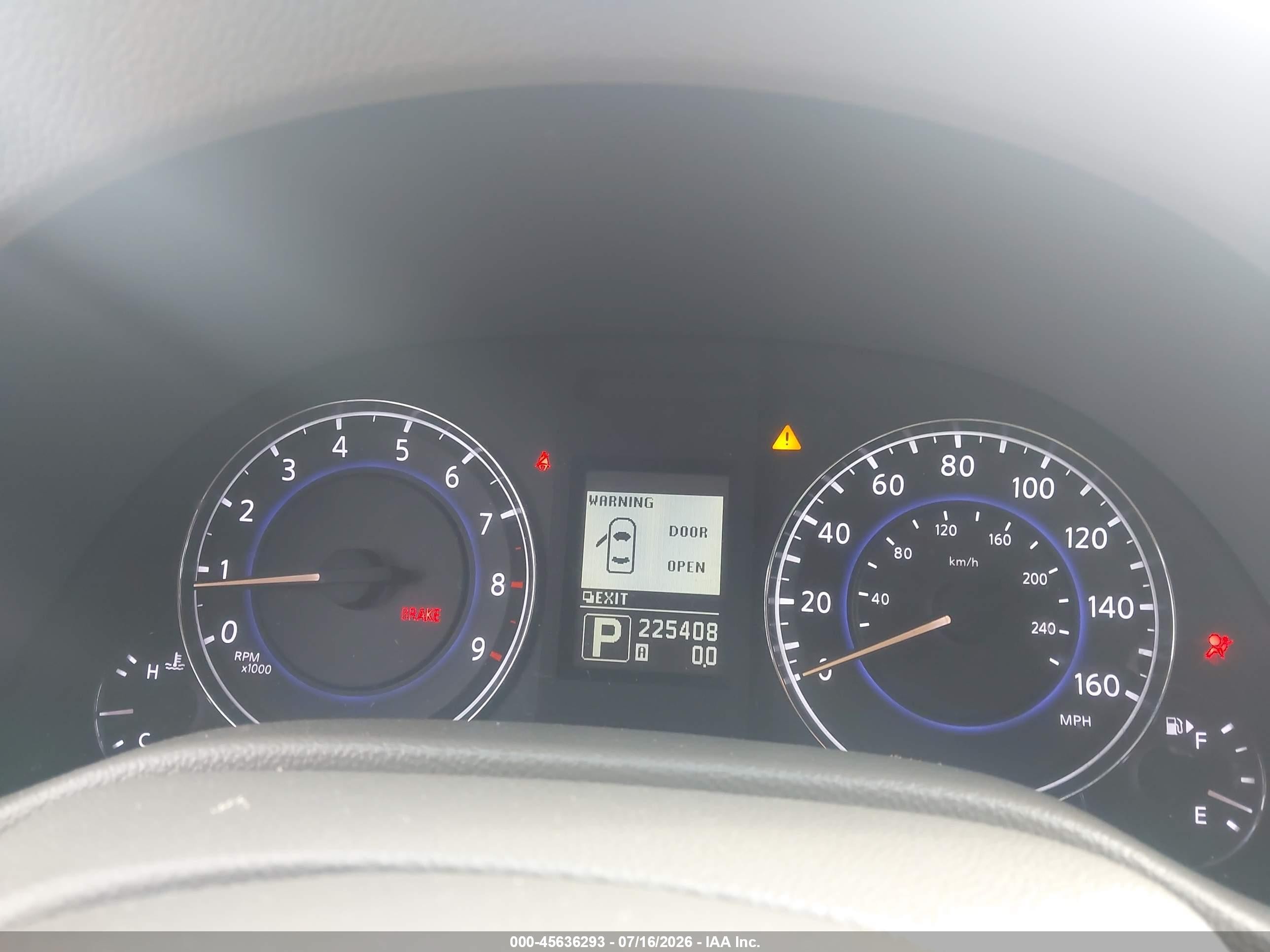 2010 Infiniti G37   Красный vin: JN1CV6FE7AM353725