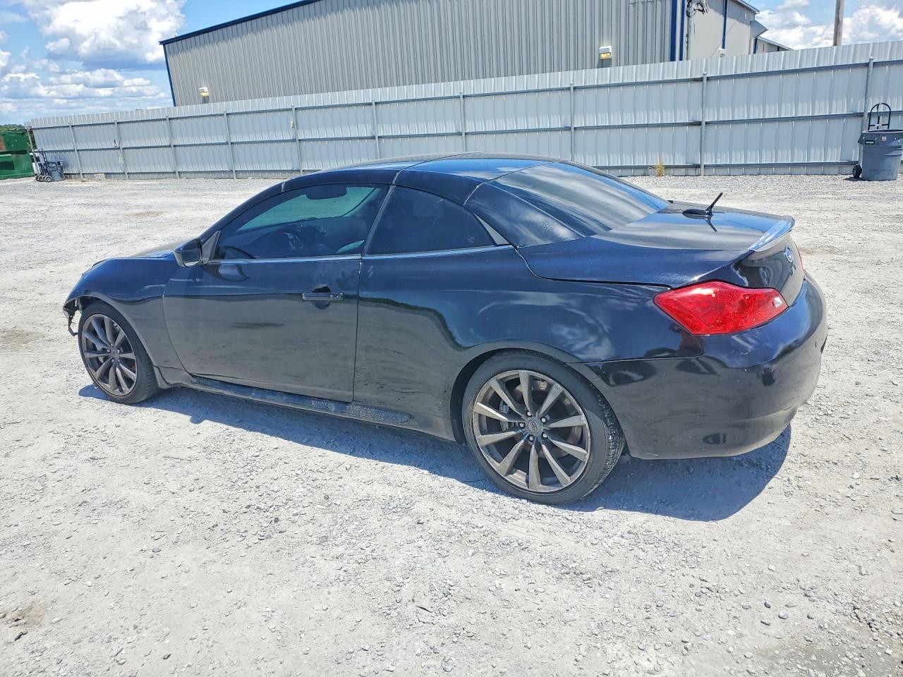2010 Infiniti G37 Convertible Base Black vin: JN1CV6FE7AM353837