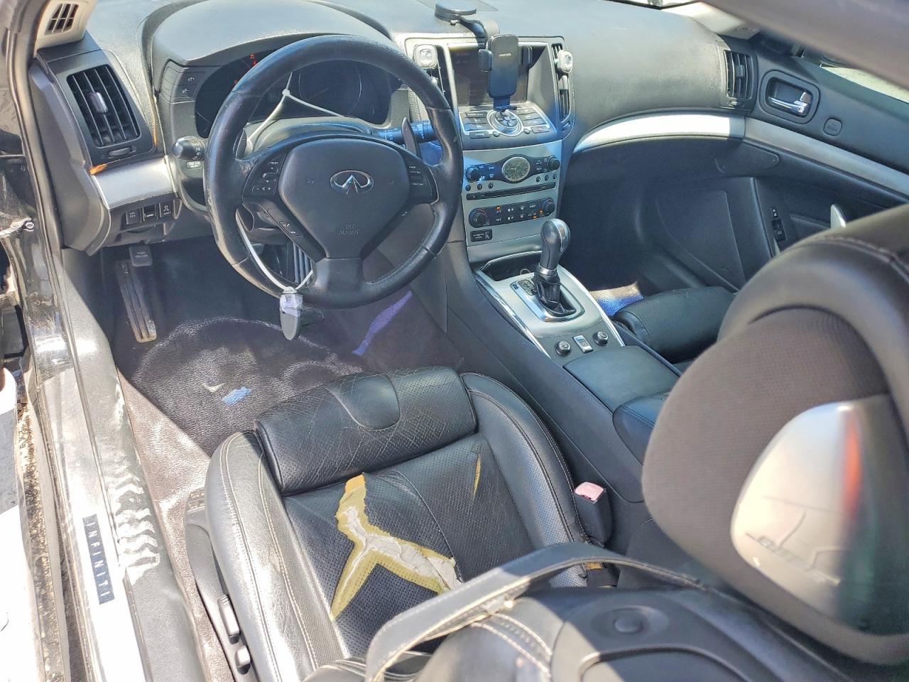 2010 Infiniti G37 Convertible Base Black vin: JN1CV6FE7AM353837