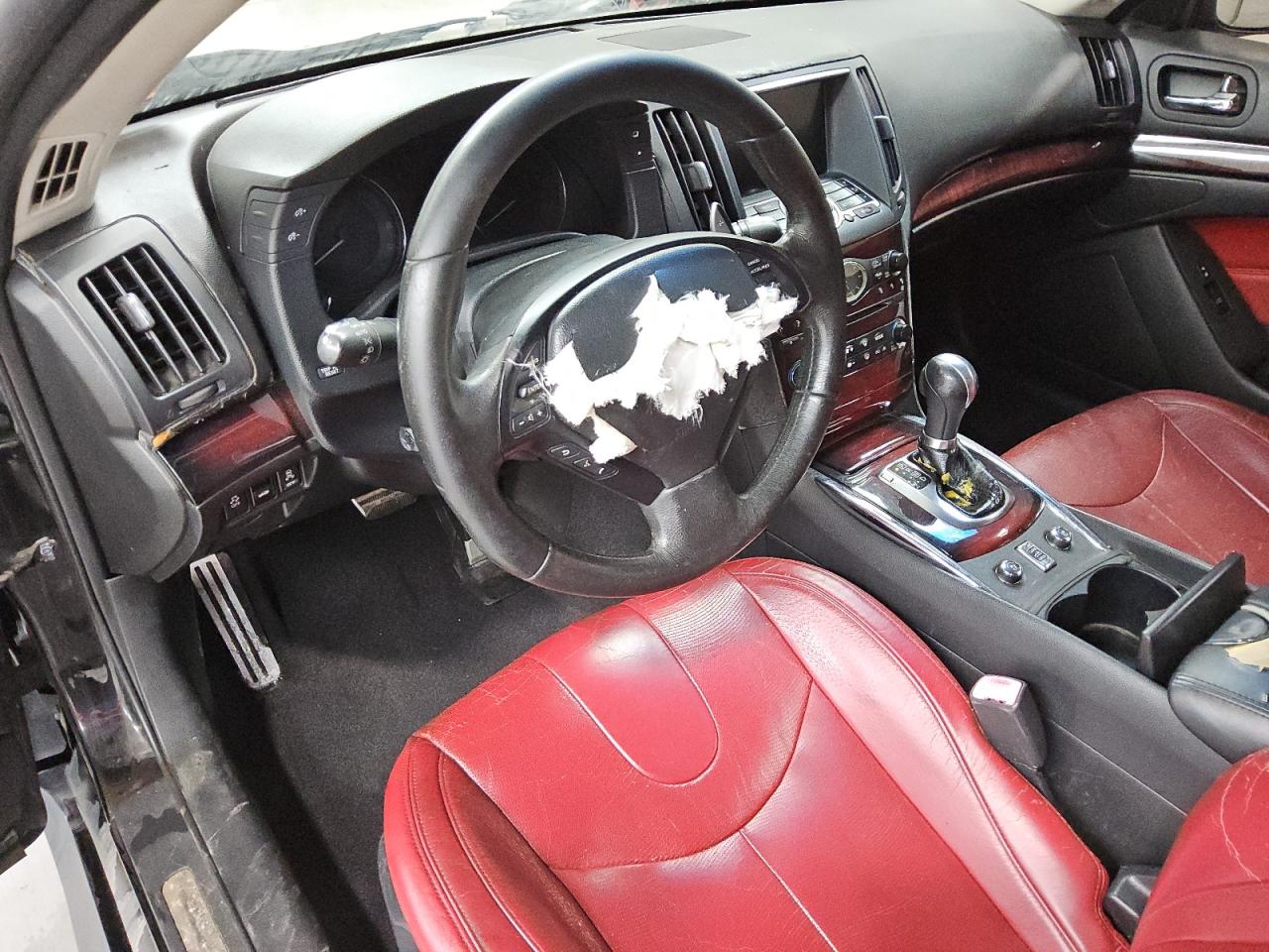 2011 Infiniti G37 Convertible Base Черный vin: JN1CV6FE7BM950245 Damage: Airbag - Front Left, Deployed, Replacement Required