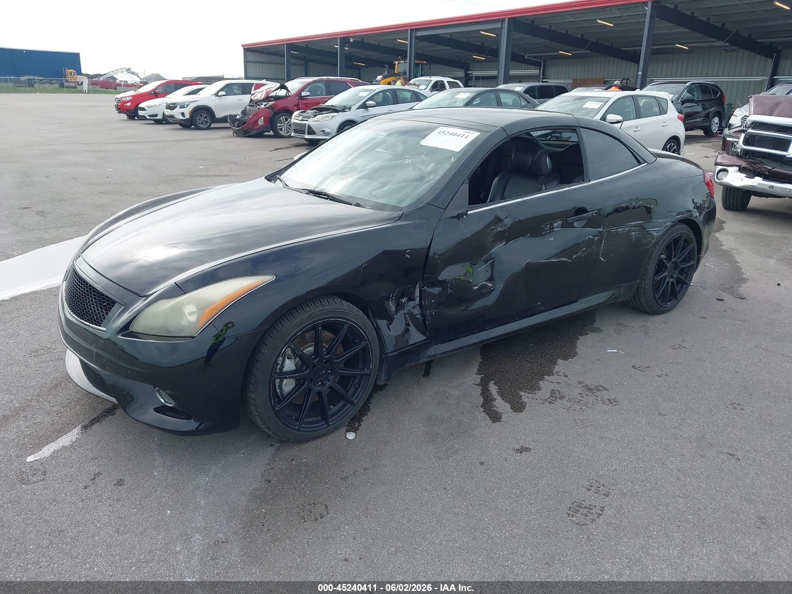 2011 Infiniti G37   Black vin: JN1CV6FE7BM950858