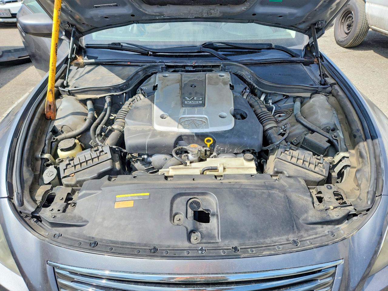 2012 Infiniti G37 Convertible Base Серый vin: JN1CV6FE7CM200166