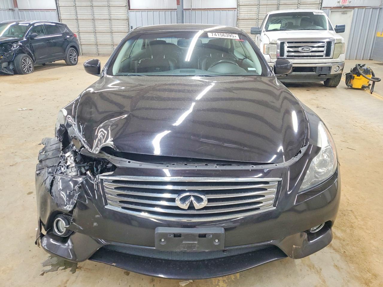 2012 Infiniti G37 Base Black vin: JN1CV6FE7CM202547