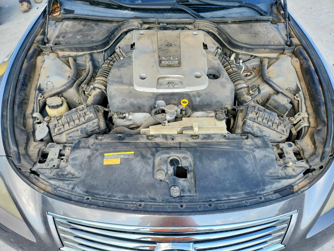 2011 Infiniti G37 Convertible Base Gray vin: JN1CV6FE8BM951629