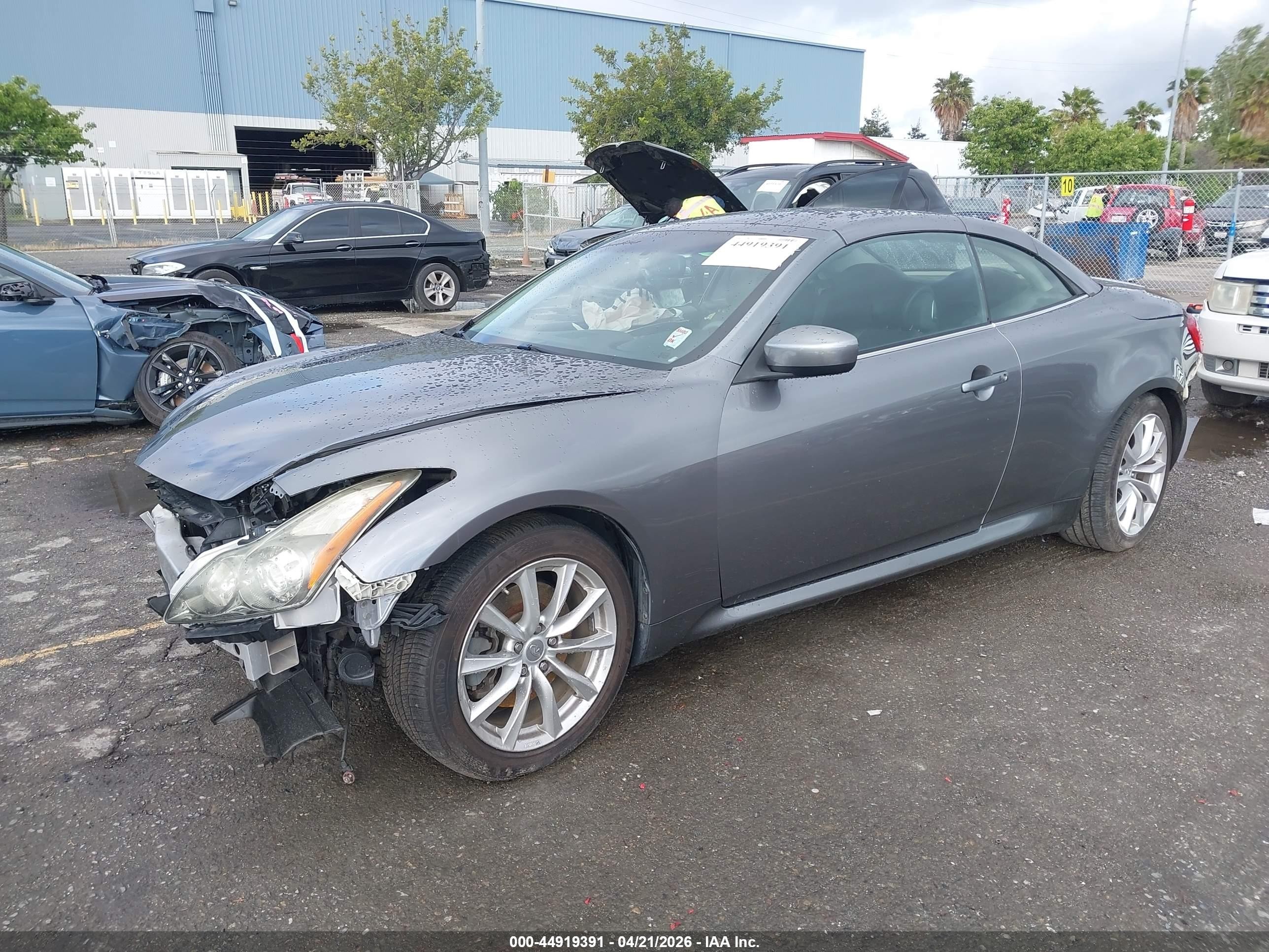 2011 Infiniti G37   Gray vin: JN1CV6FE8BM952036