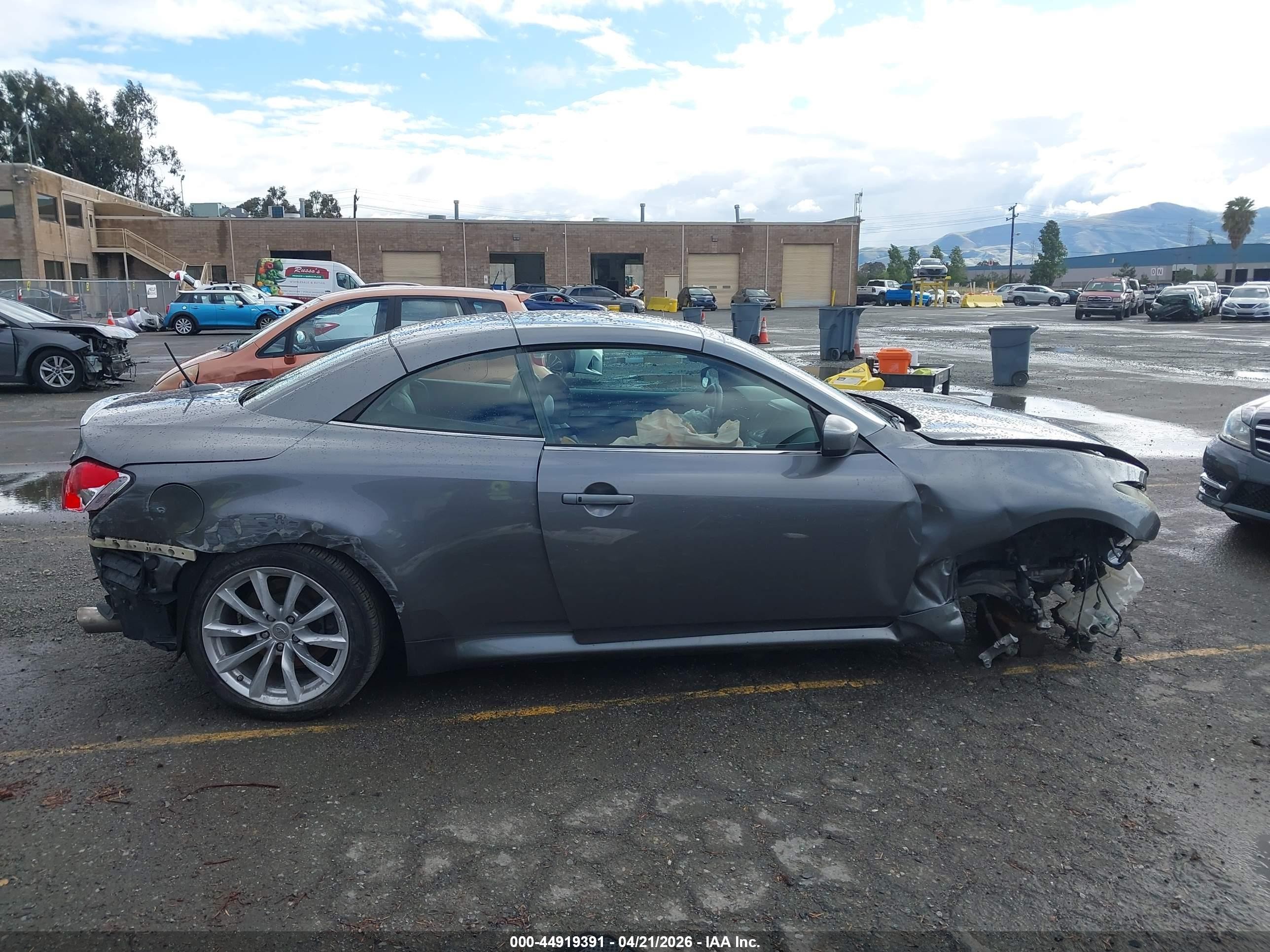 2011 Infiniti G37   Gray vin: JN1CV6FE8BM952036