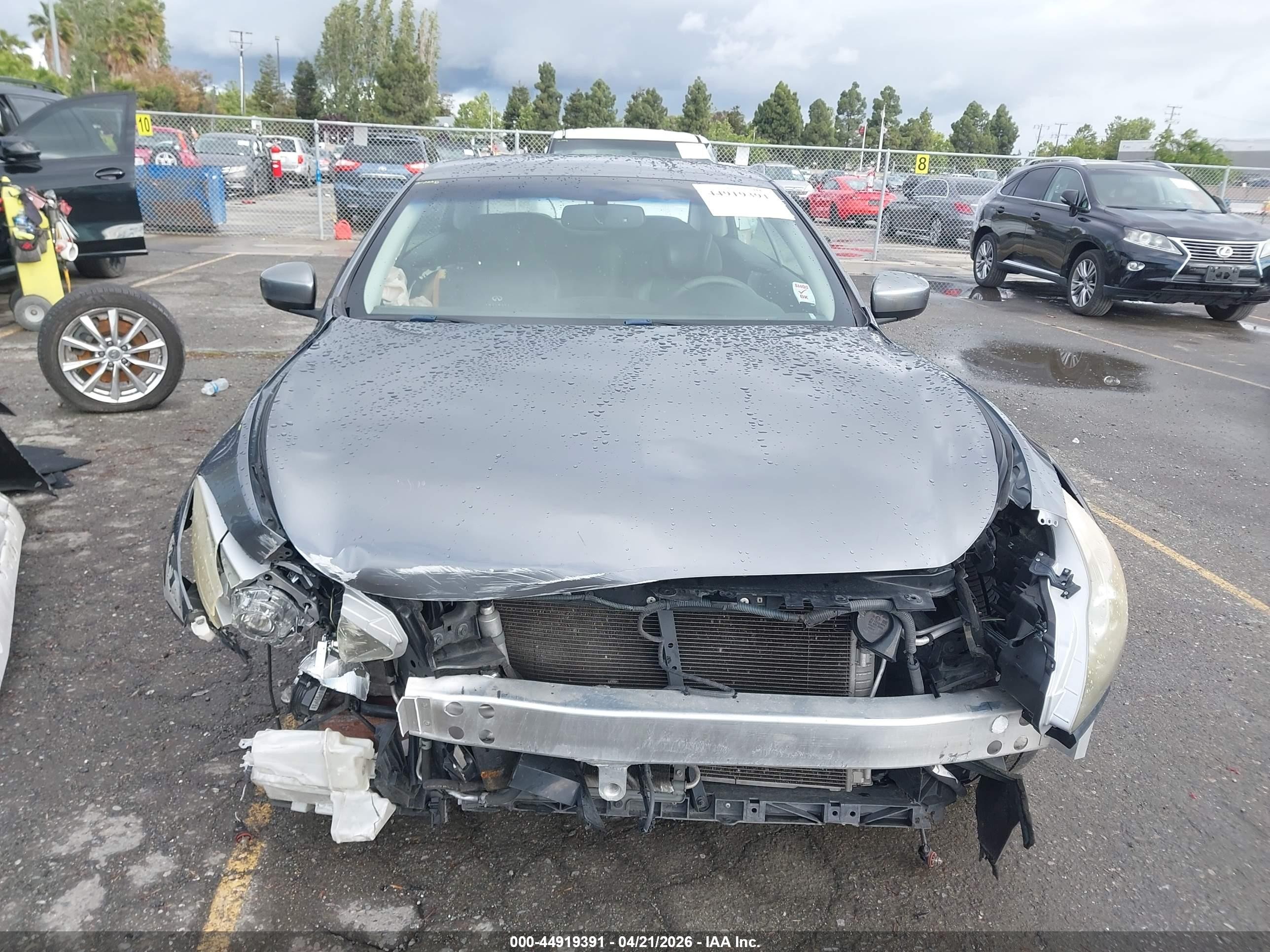 2011 Infiniti G37   Gray vin: JN1CV6FE8BM952036