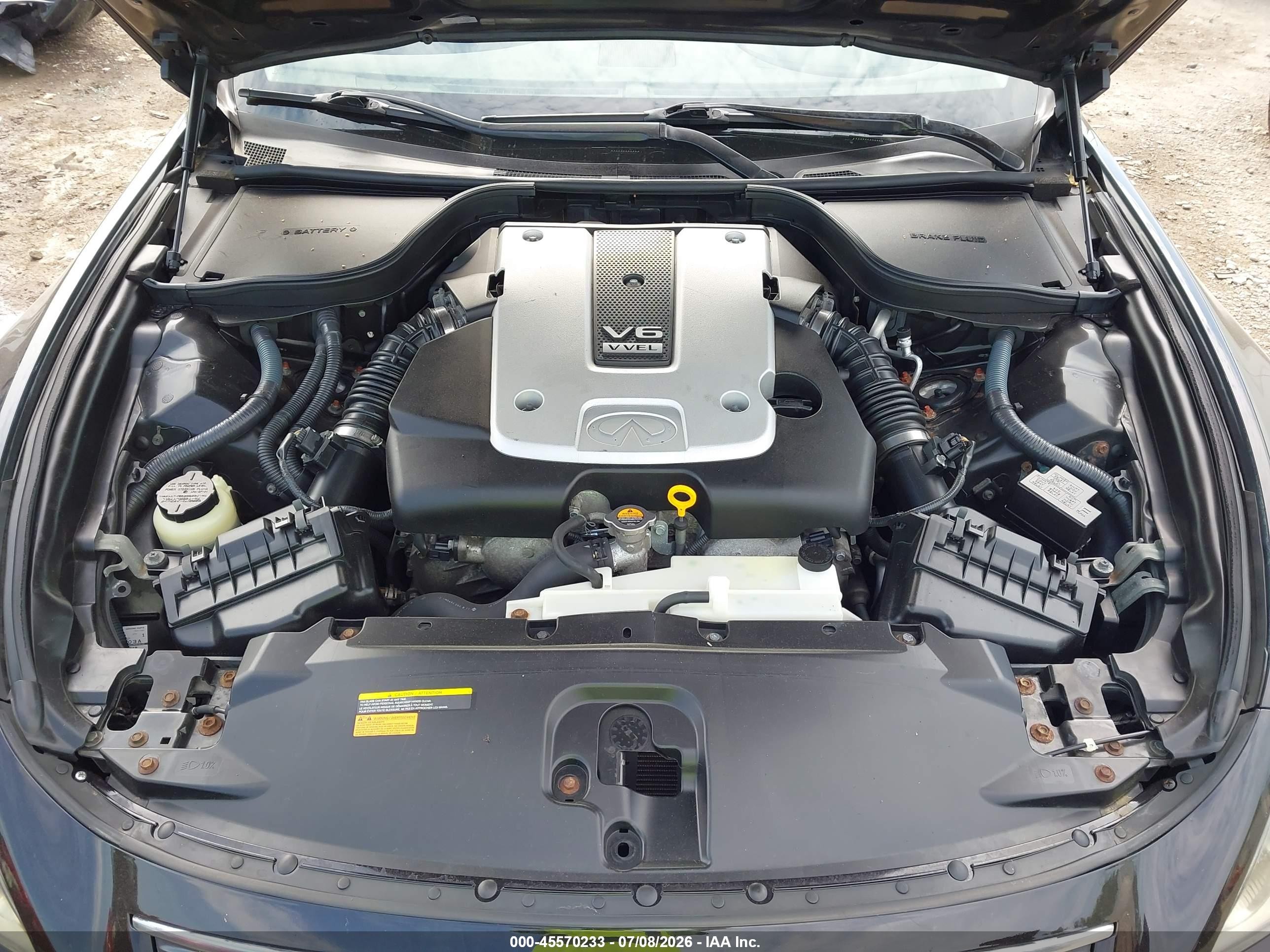 2011 Infiniti G37   Черный vin: JN1CV6FE8BM953946