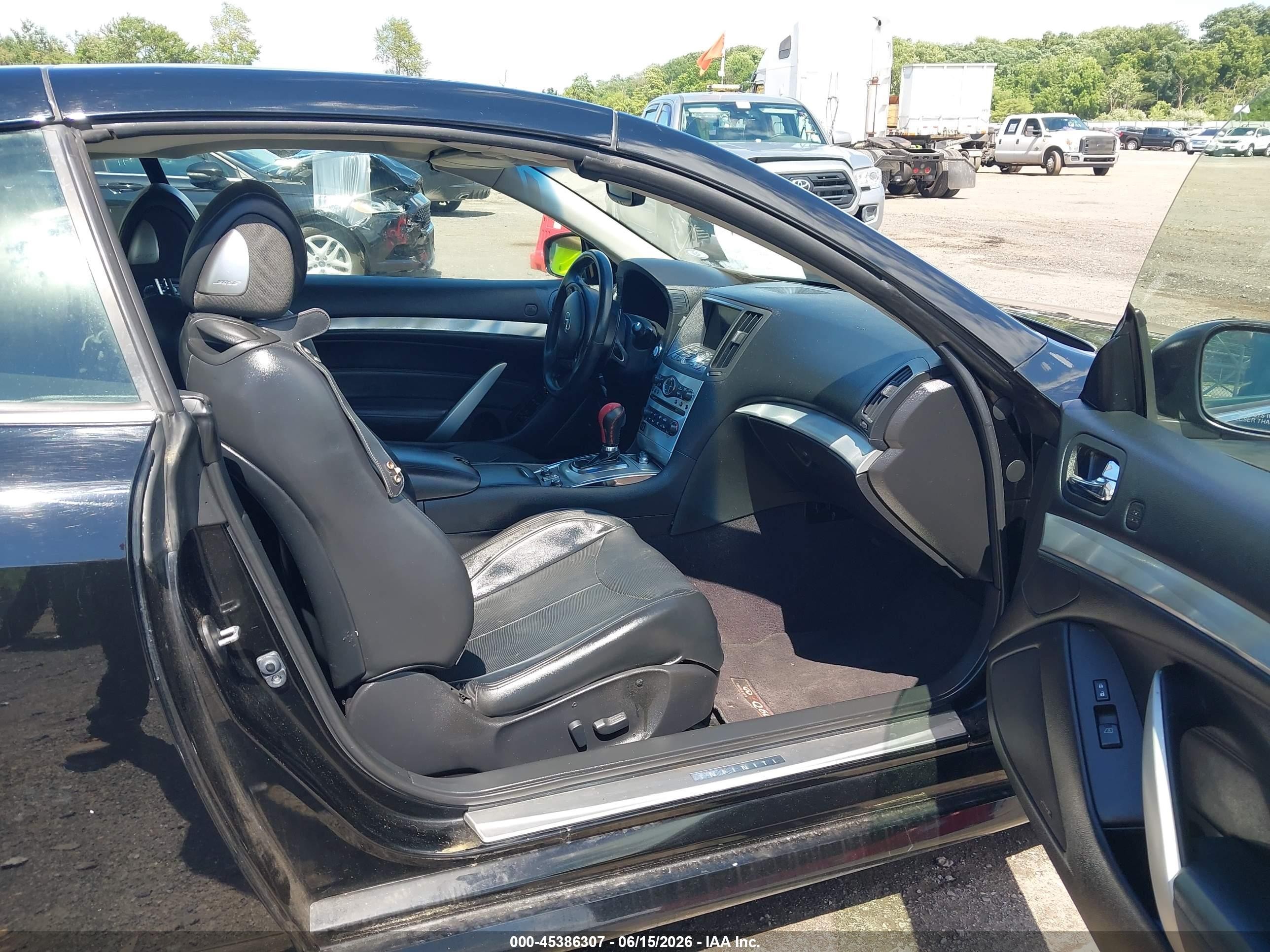 2014 Infiniti Q60   Black vin: JN1CV6FE8EM901754