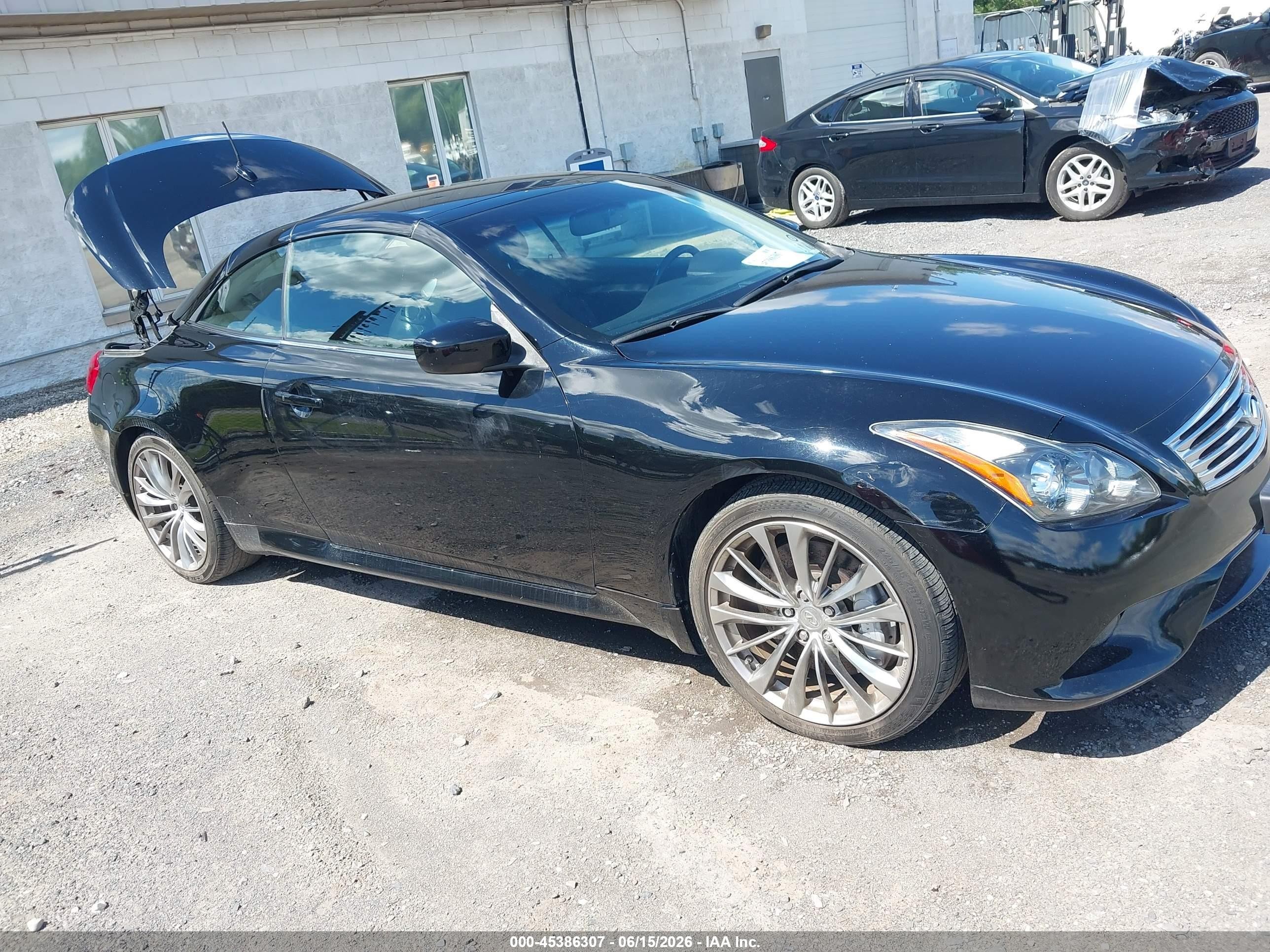 2014 Infiniti Q60   Black vin: JN1CV6FE8EM901754