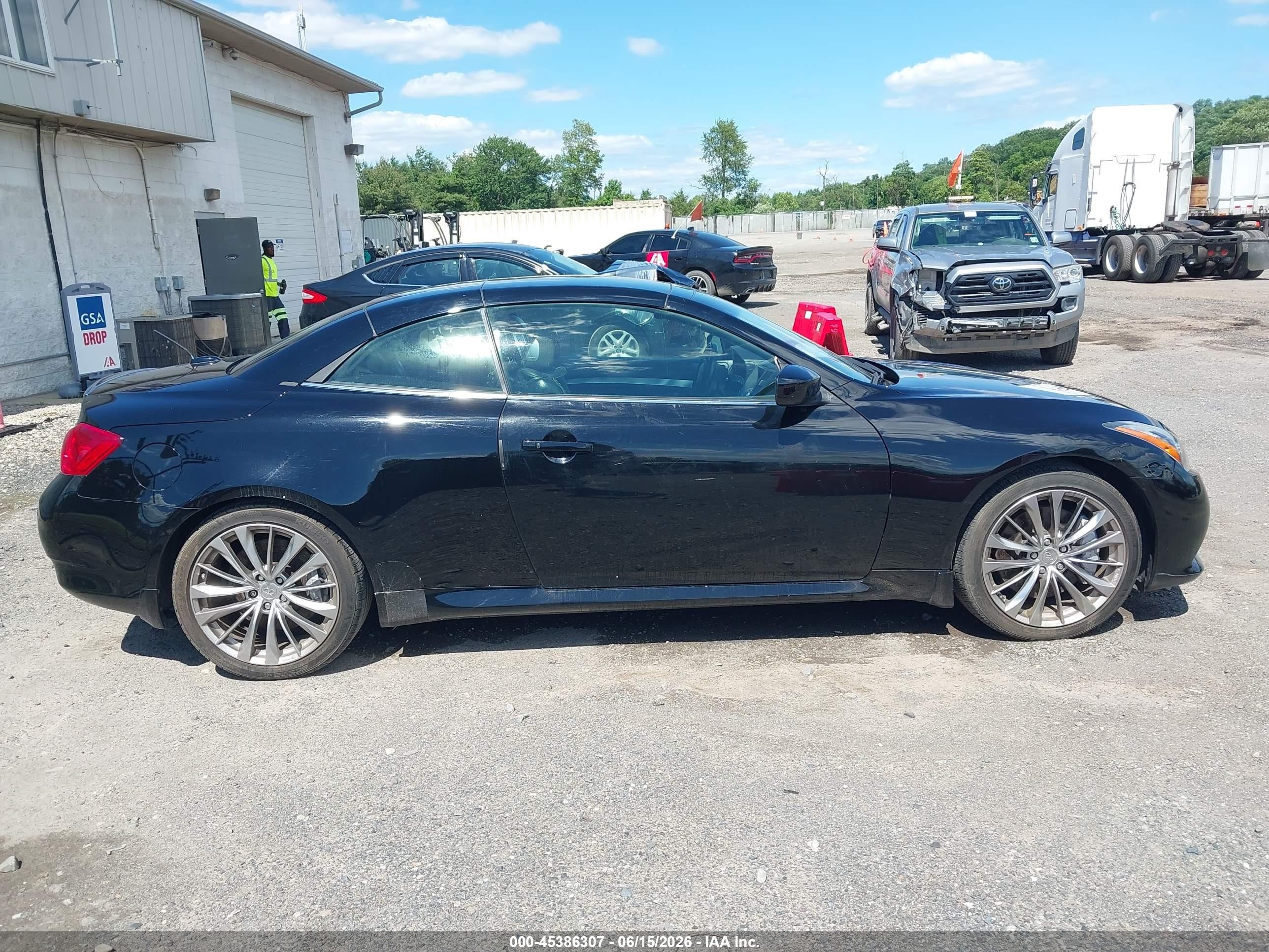 2014 Infiniti Q60   Black vin: JN1CV6FE8EM901754