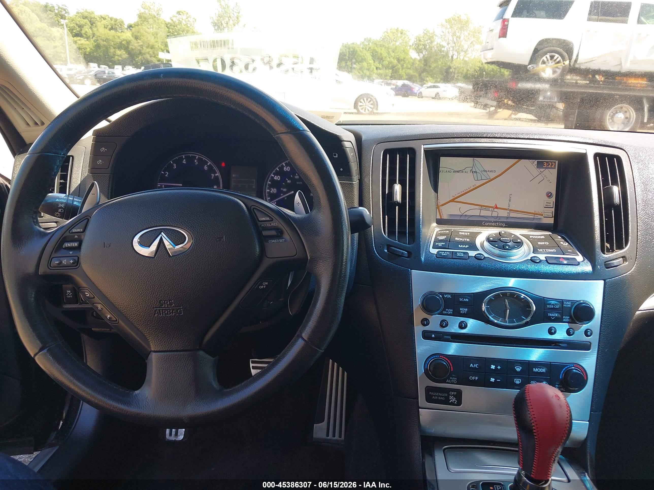 2014 Infiniti Q60   Black vin: JN1CV6FE8EM901754