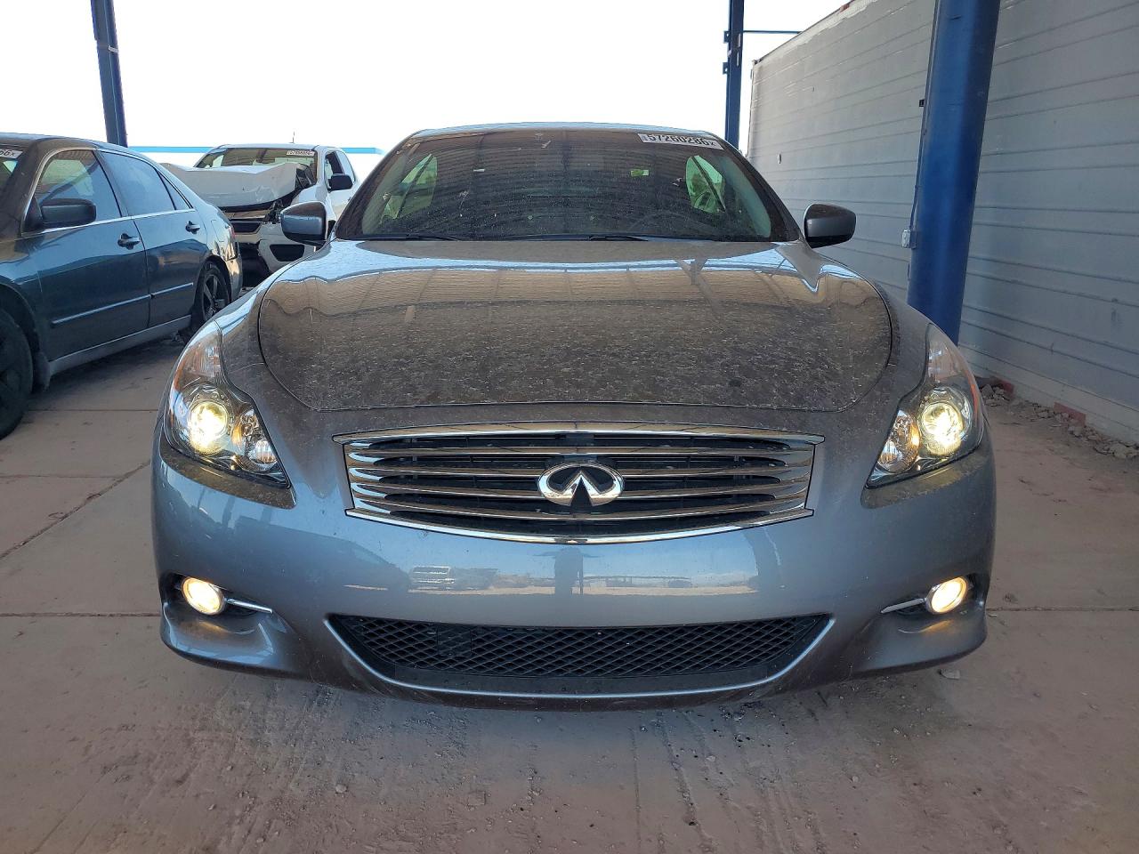 2015 Infiniti Q60 Convertible Base Gray vin: JN1CV6FE8FM810713