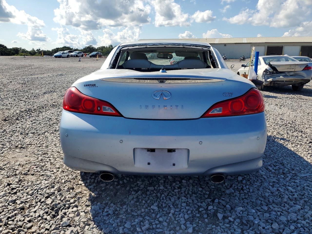 2010 Infiniti G37 Convertible Base Blue vin: JN1CV6FE9AM351782