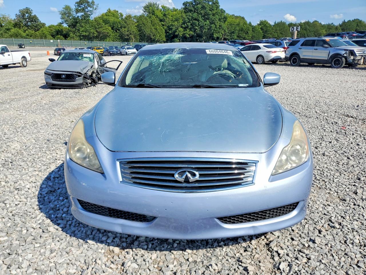 2010 Infiniti G37 Convertible Base Blue vin: JN1CV6FE9AM351782