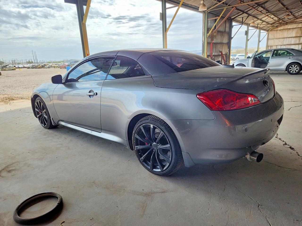 2010 Infiniti G37 Convertible Base Gray vin: JN1CV6FE9AM351880