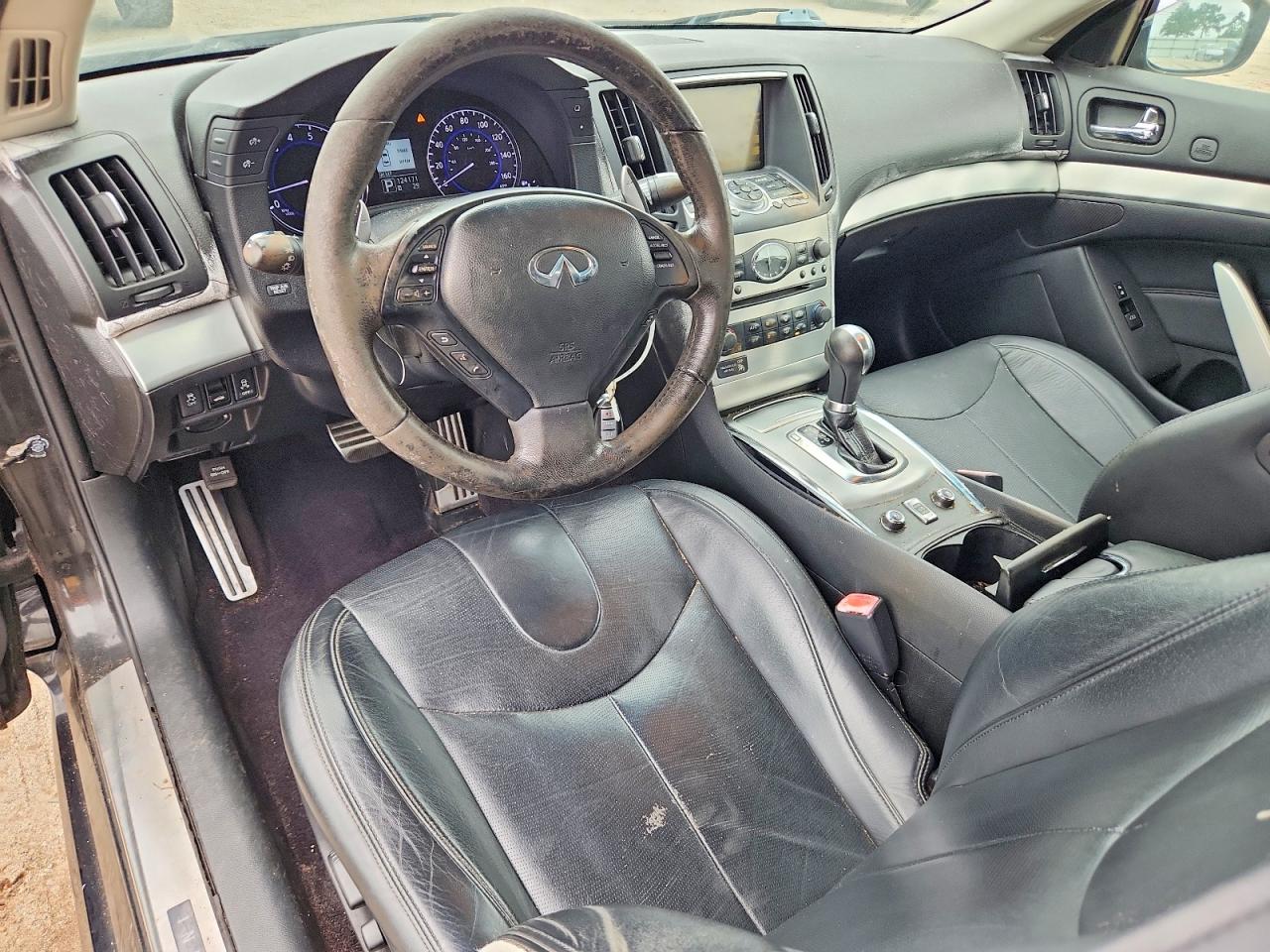 2012 Infiniti G37 Convertible Base Black vin: JN1CV6FE9CM201609