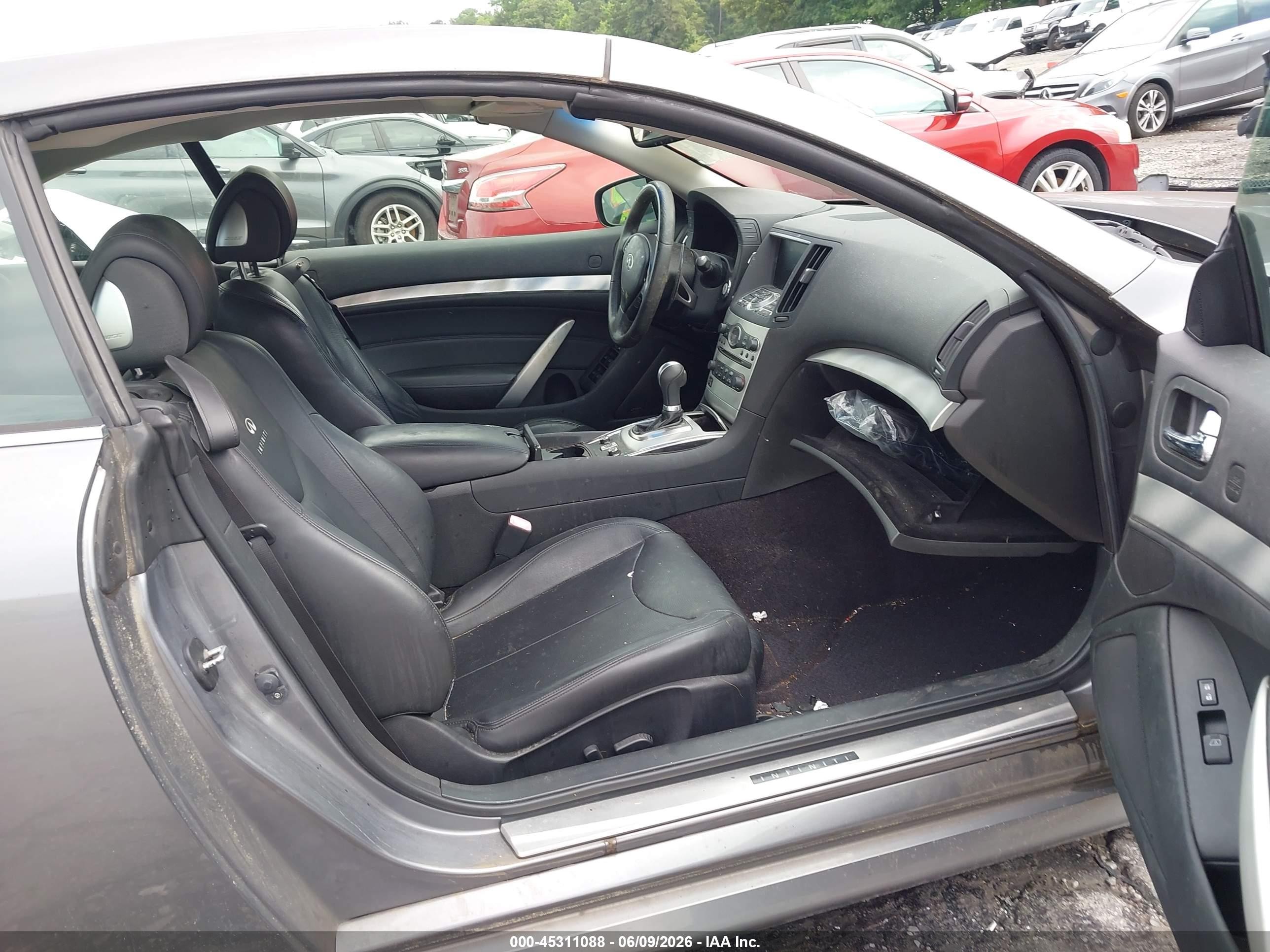 2012 Infiniti G37 Gray vin: JN1CV6FE9CM203117