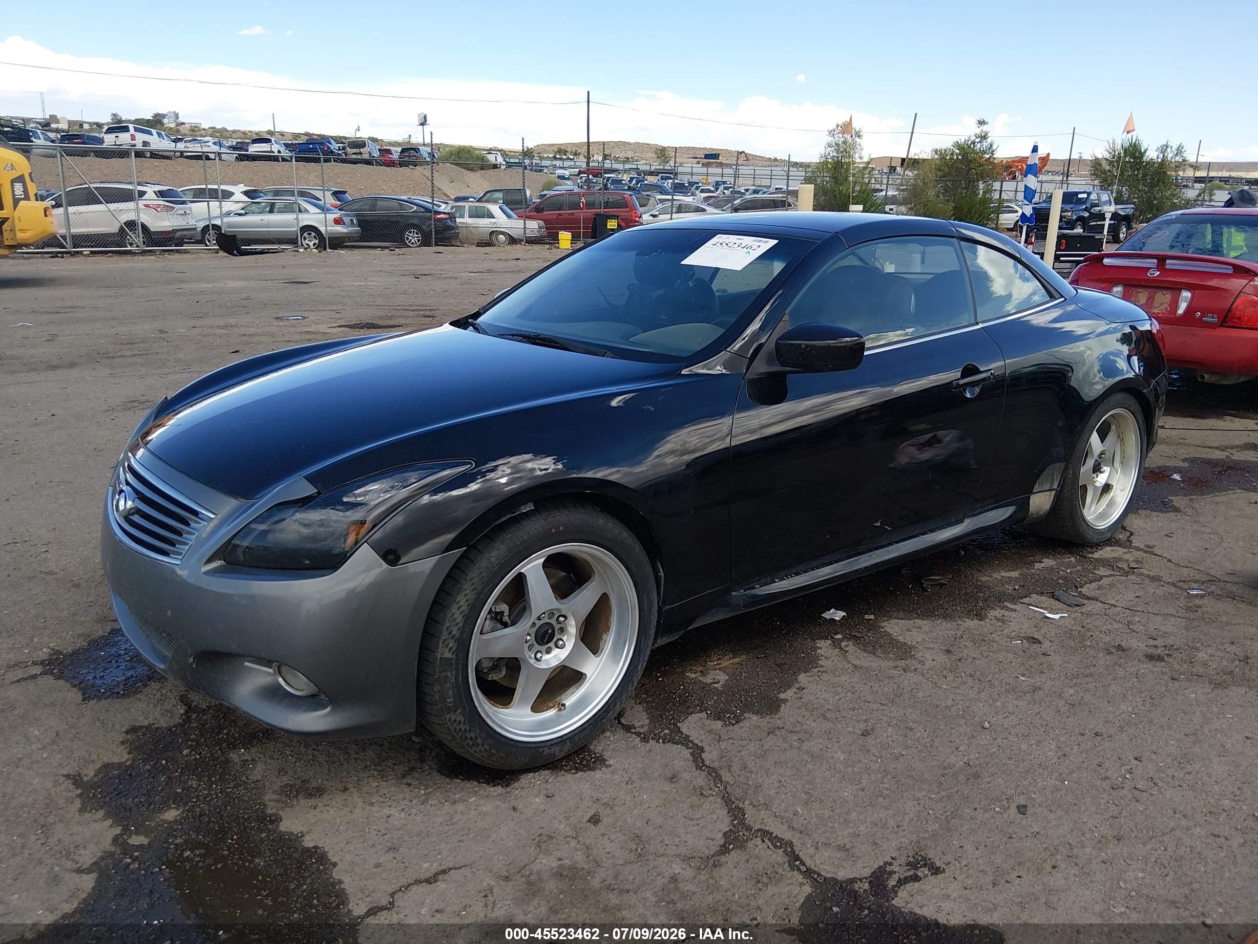 2013 Infiniti G37   Черный vin: JN1CV6FE9DM770073