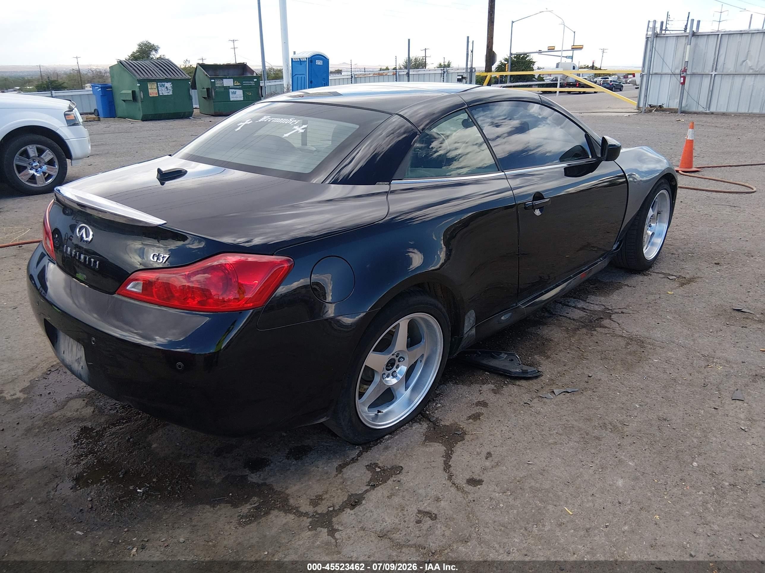 2013 Infiniti G37   Черный vin: JN1CV6FE9DM770073