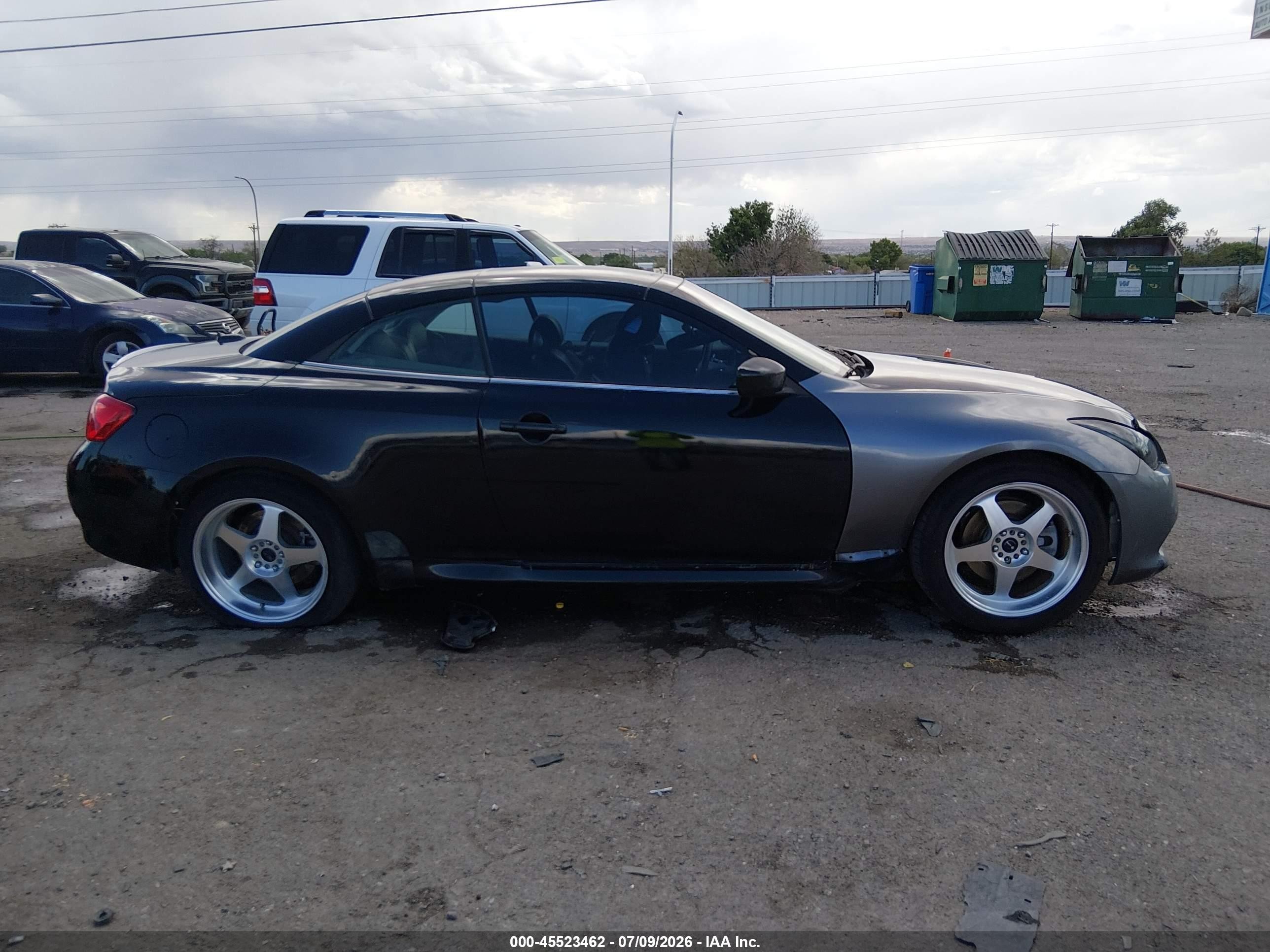2013 Infiniti G37   Черный vin: JN1CV6FE9DM770073