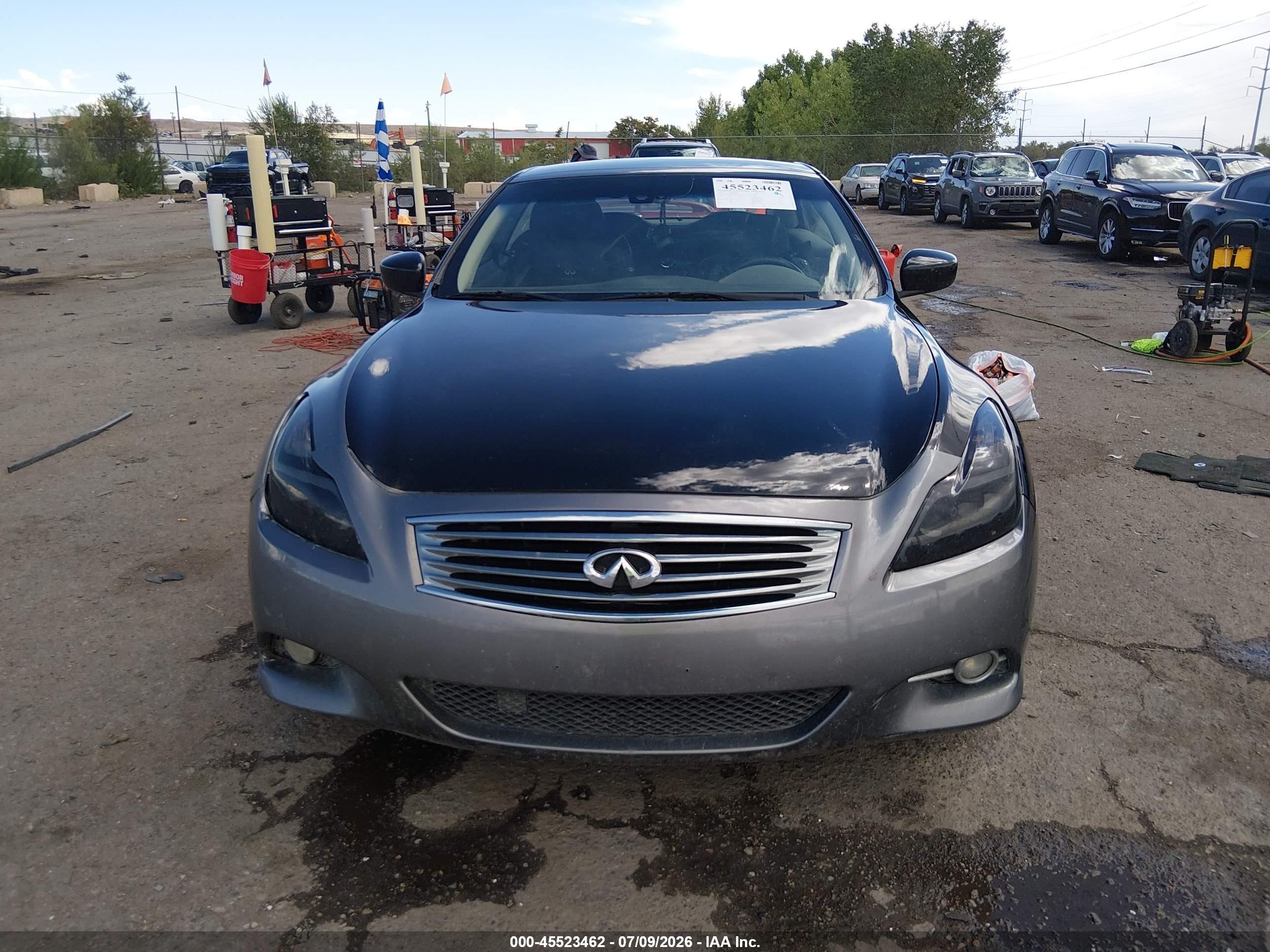 2013 Infiniti G37   Черный vin: JN1CV6FE9DM770073