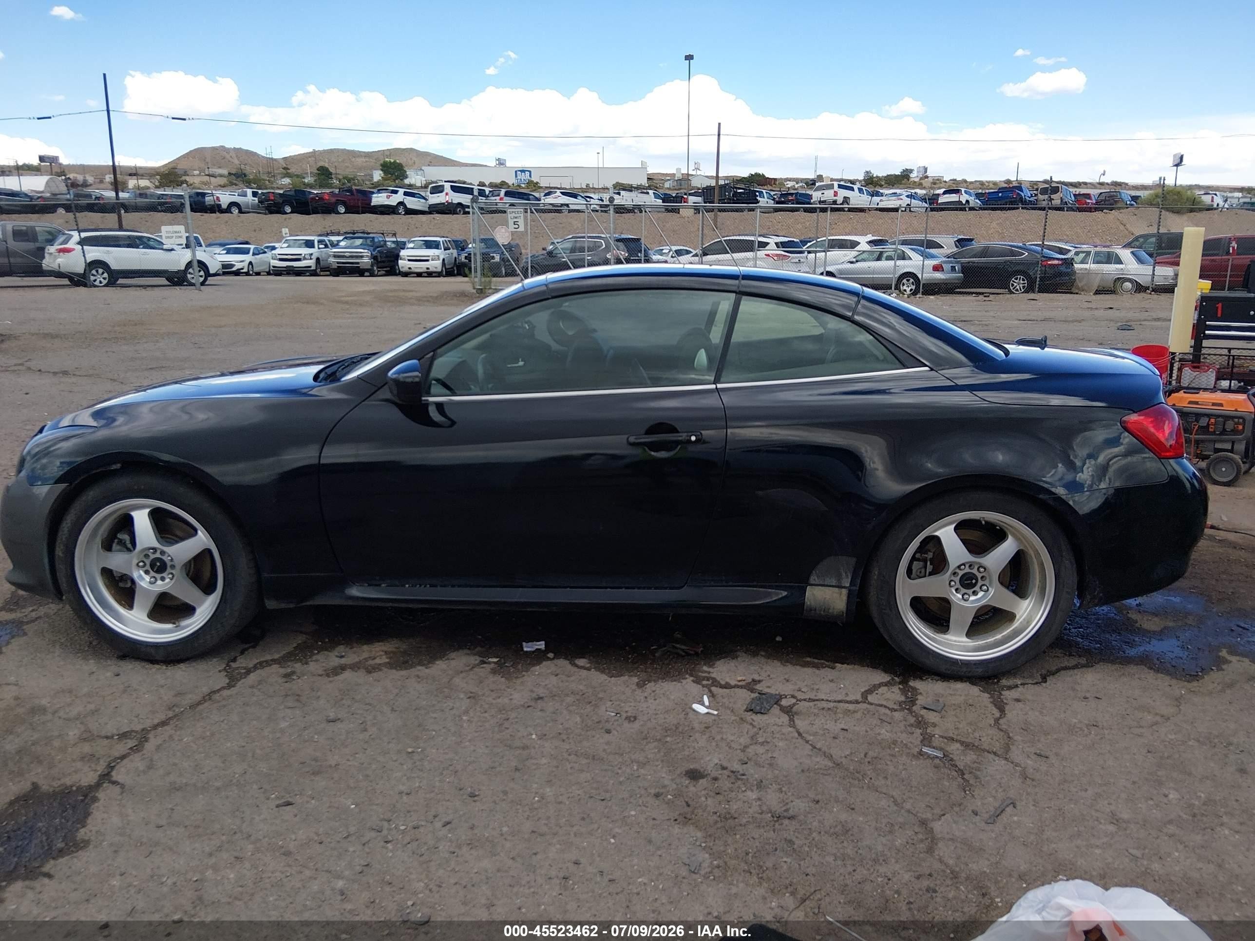 2013 Infiniti G37   Черный vin: JN1CV6FE9DM770073