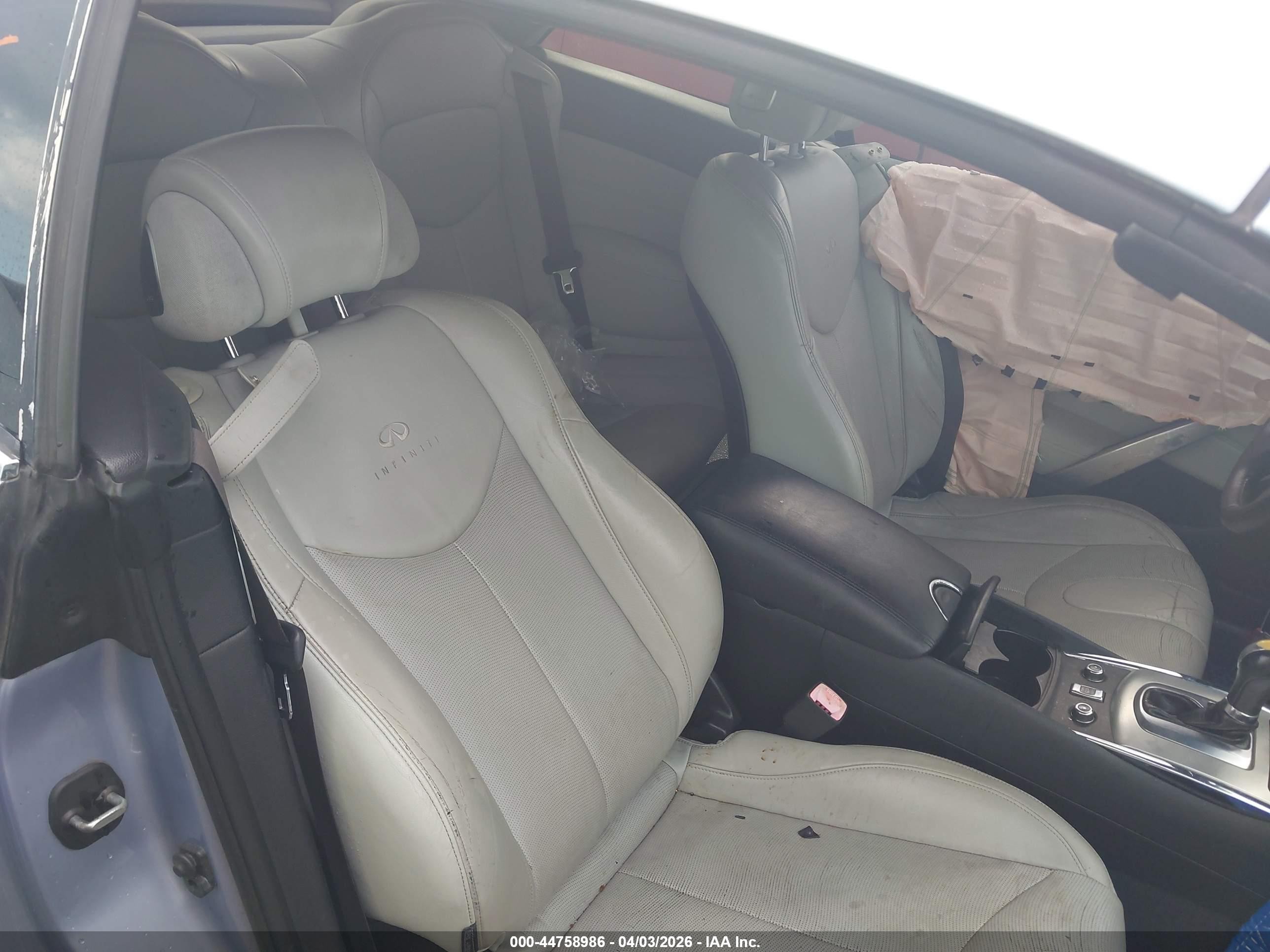 2011 Infiniti G37   Light Blue vin: JN1CV6FEXBM951485